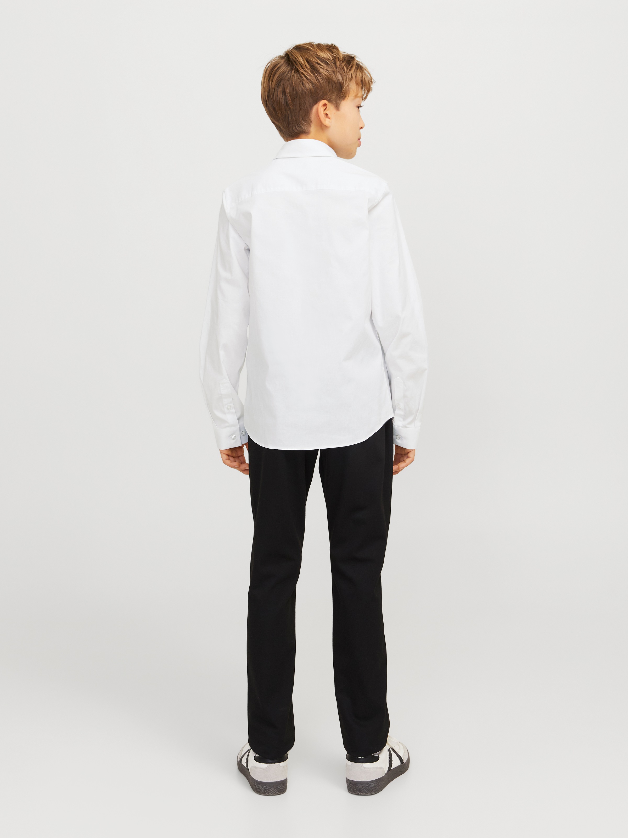 Jack & Jones Junior Langarmhemd »JJEAXEL STRETCH SHIRT LS NOOS JNR«