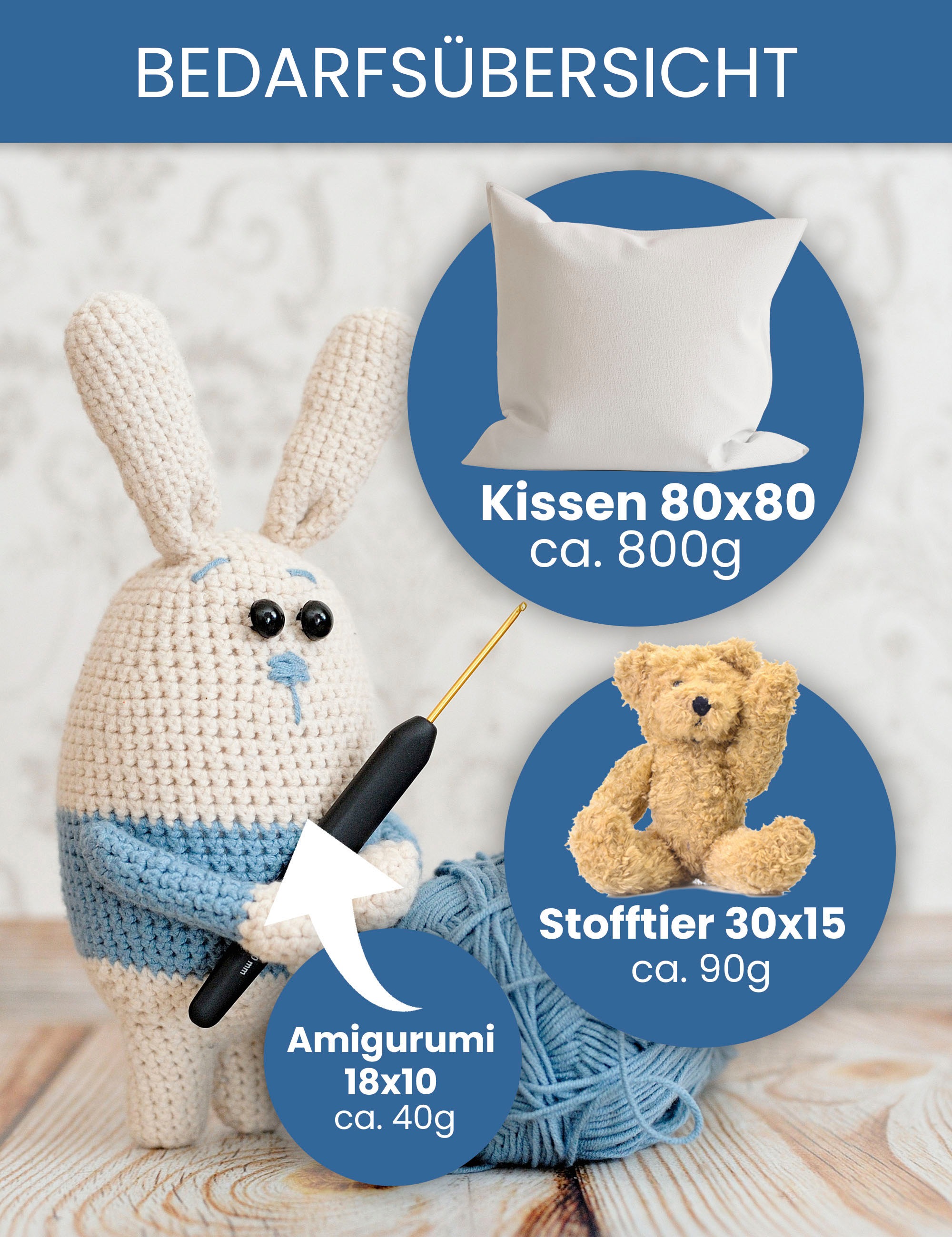 Primaflor-Ideen in Textil Kissenfüllung »PES Faserbällchen Füllmaterial« Füllmaterial für Kissen, Kuscheltiere & Puppen, Möbel, waschbar