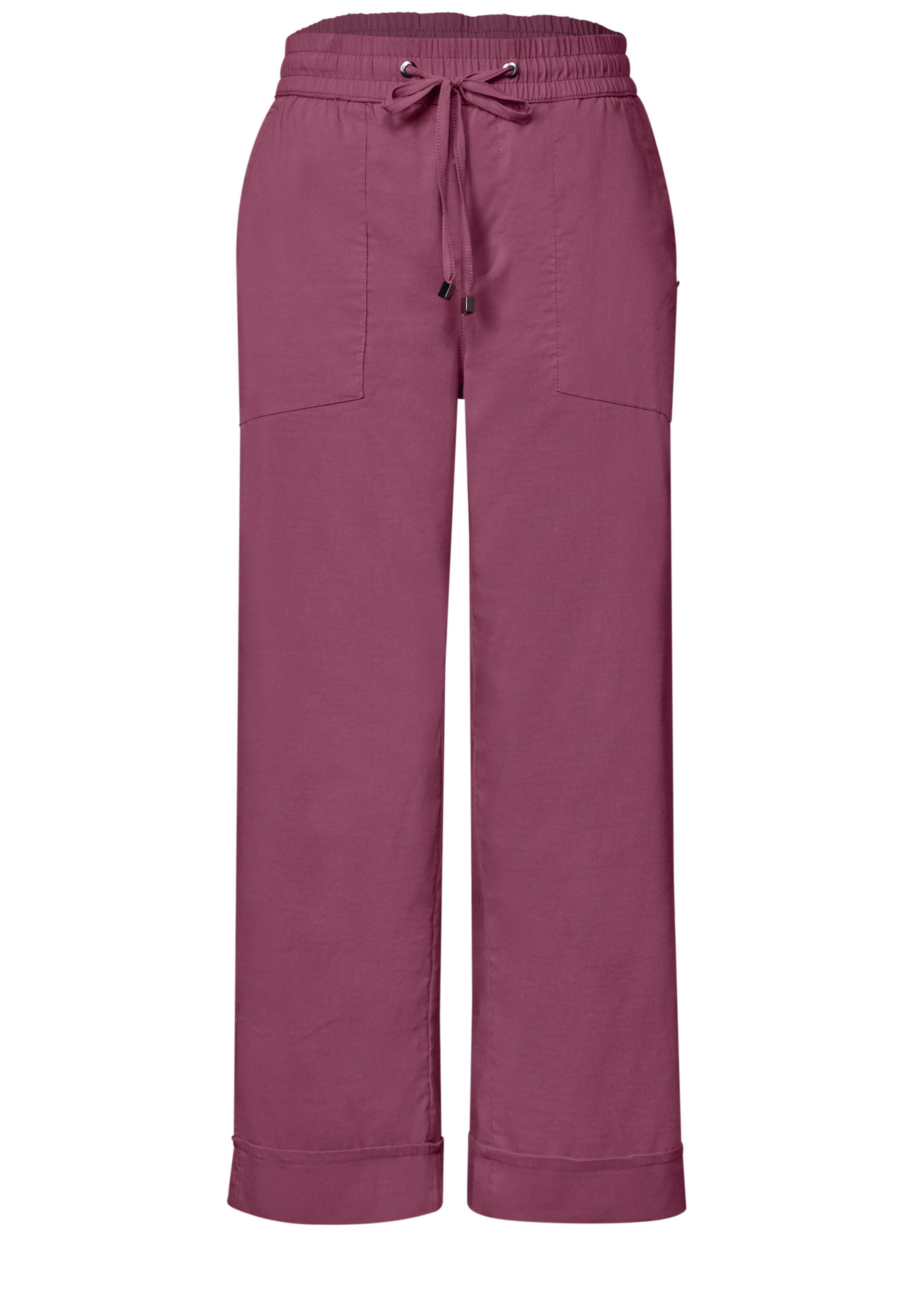STREET ONE Stoffhose »Style Amalia«  Sommerhose im Casual Fit mit Turn-Up