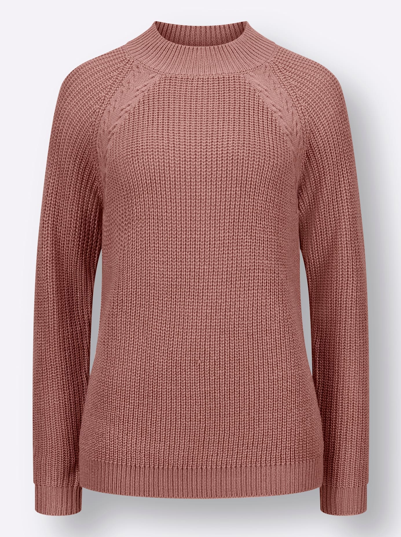 Classic Basics Stehkragenpullover »Langarm-Pullover«