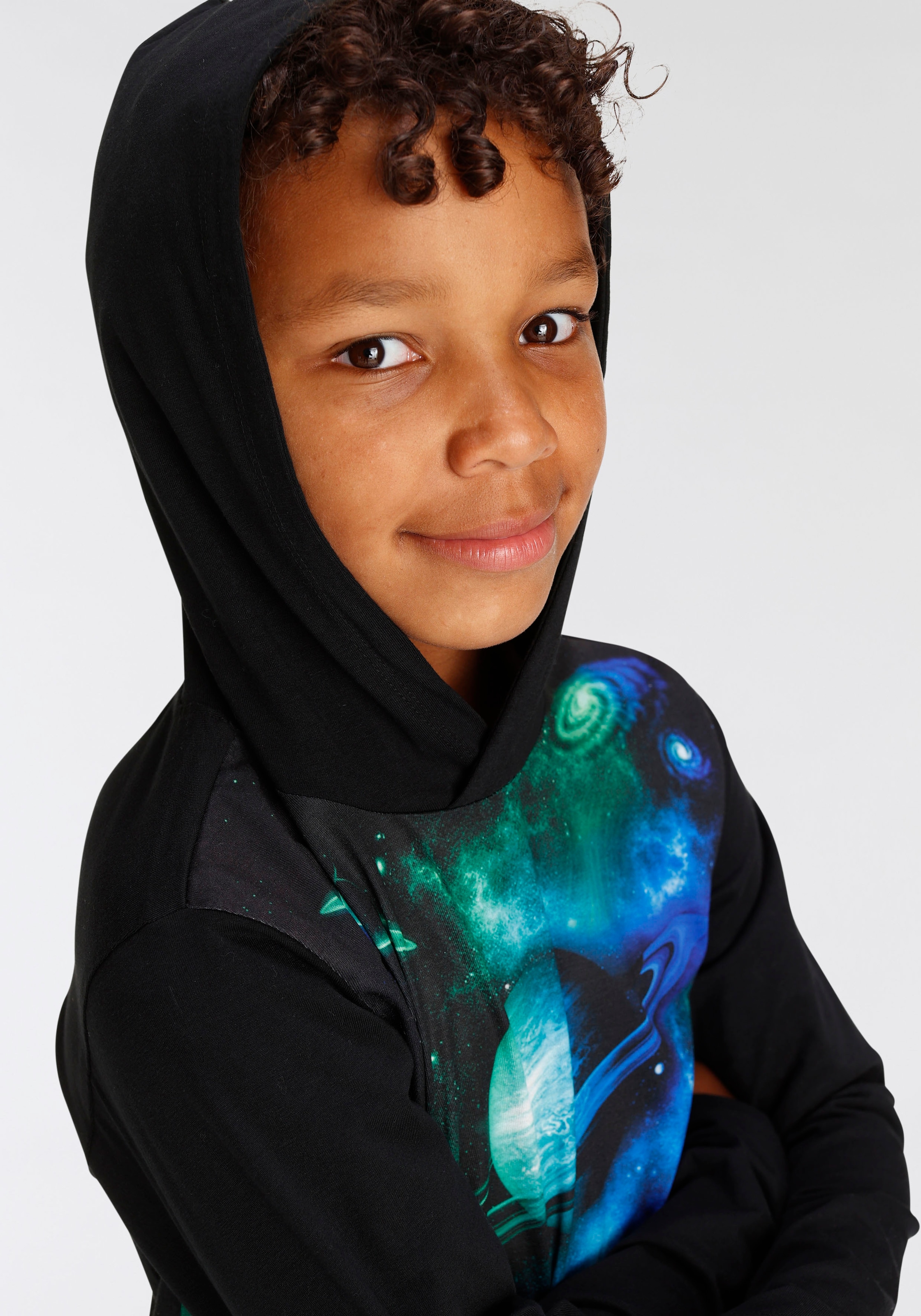 »UNIVERSUM«, kaufen KIDSWORLD Kapuzenshirt bei OTTO Fotodruck