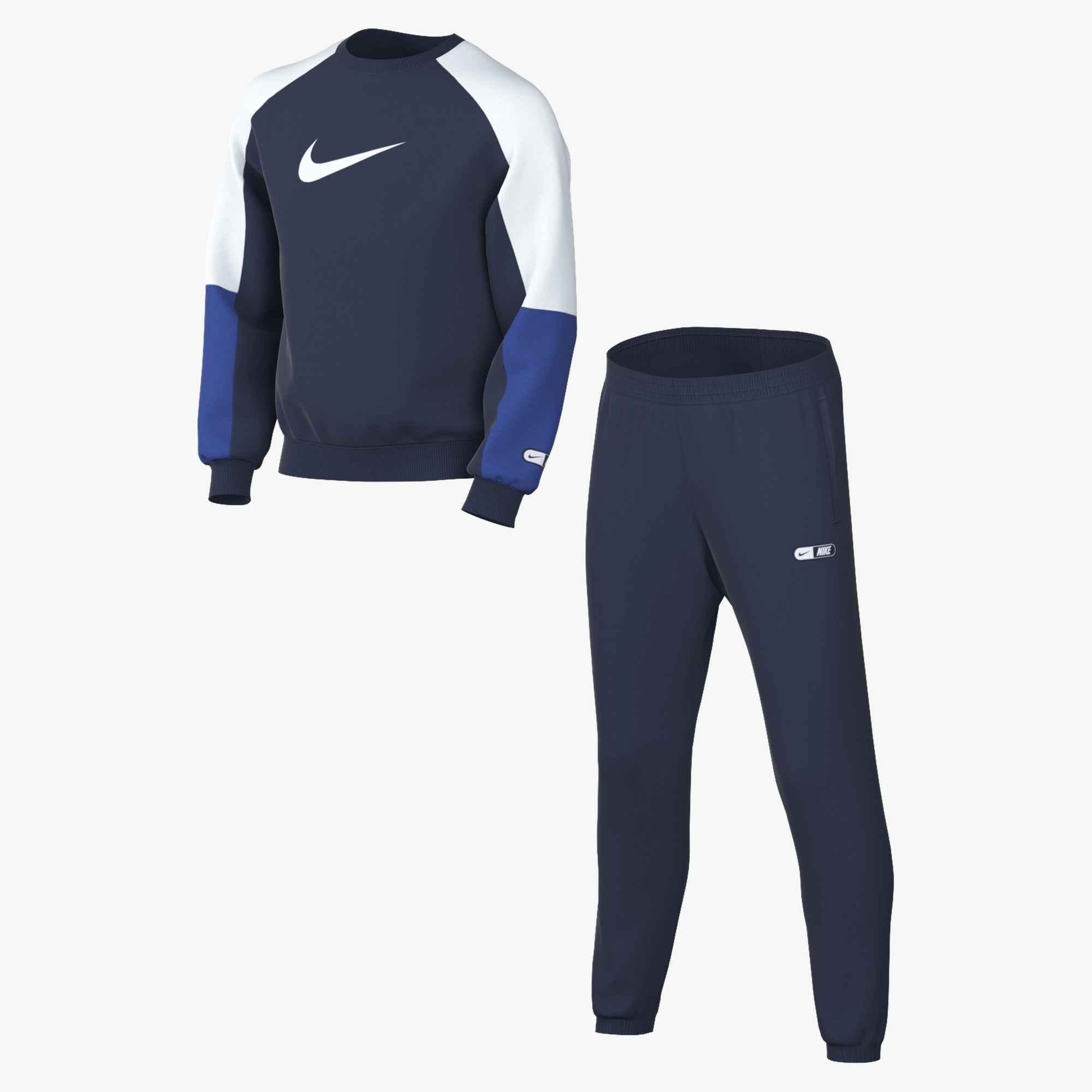 Nike Sportswear Trainingsanzug »K NSW DF TRACKSUIT PK CREW« 2 für Jugendliche, ohne Kapuze, elastisch, schnell trocknend