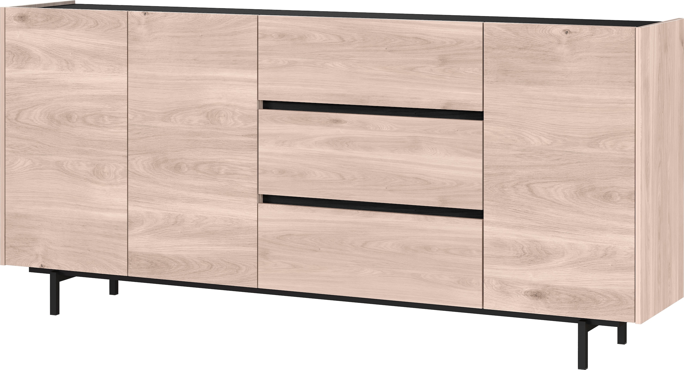 GERMANIA Sideboard »Cantoria«, Soft close-Funktion bei Türen und Schubladen, griffloses Design