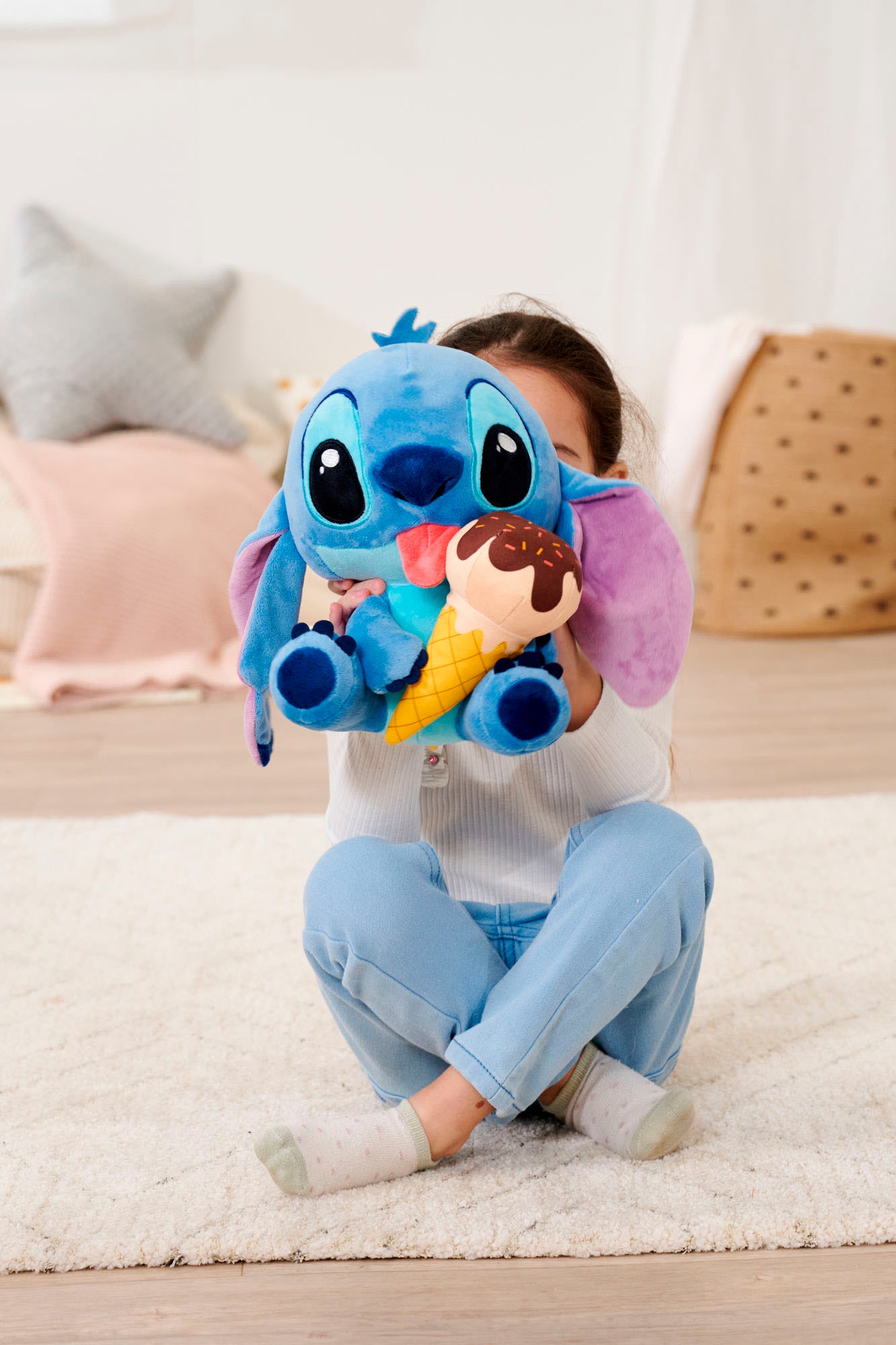 SIMBA Plüschfigur »Disney Stitch mit Eiscreme, 25cm«