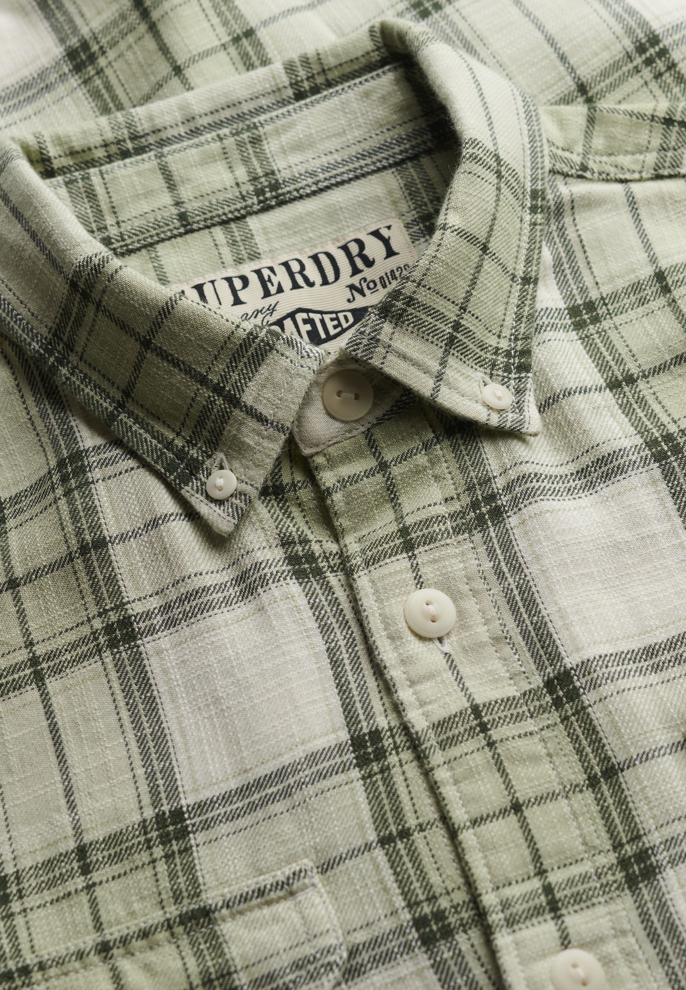 Superdry Langarmhemd »MERCHANT LITE CHECK SHIRT«