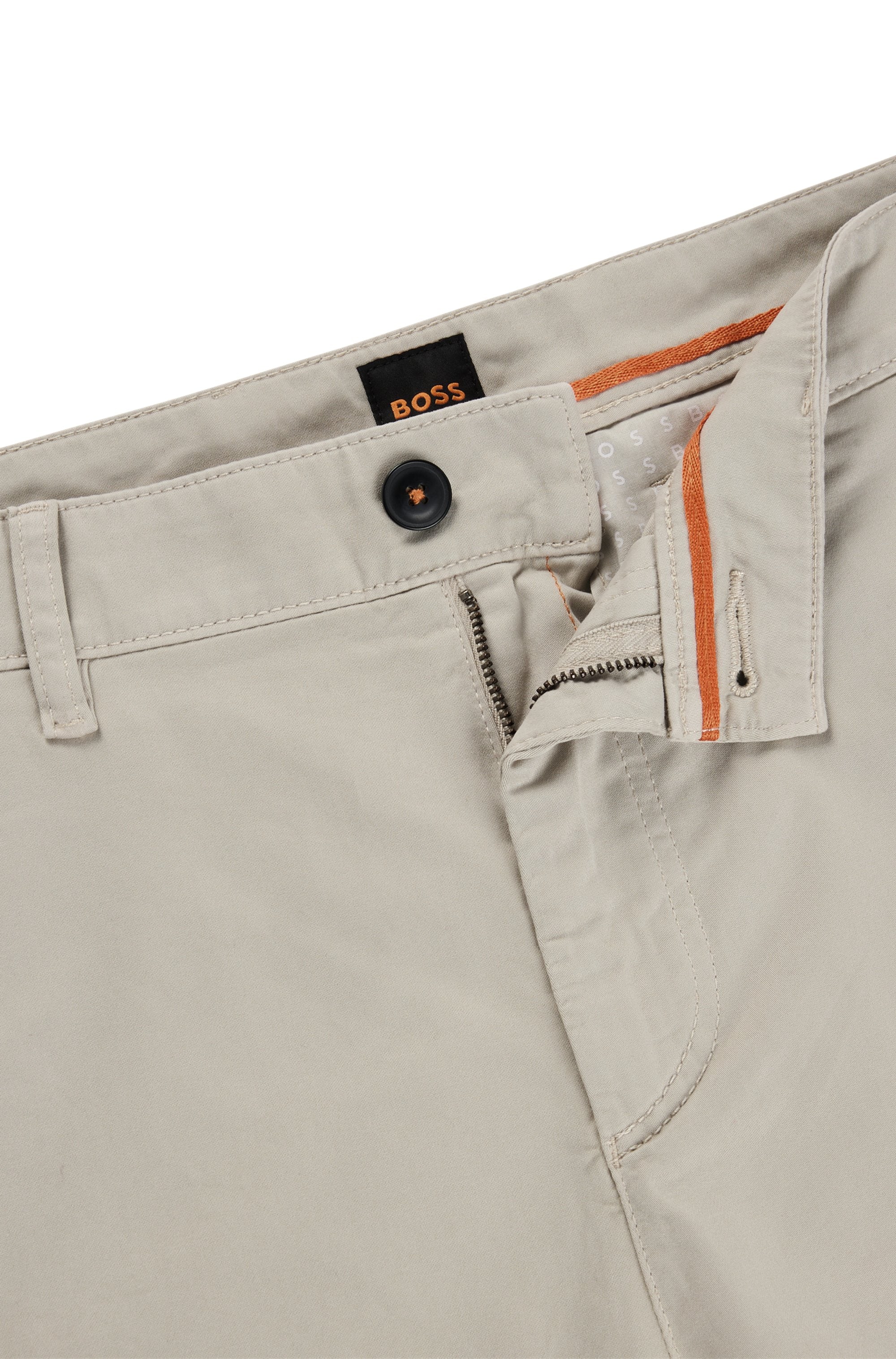 BOSS ORANGE Chinohose »tapered«, mit BOSS Logo hinten