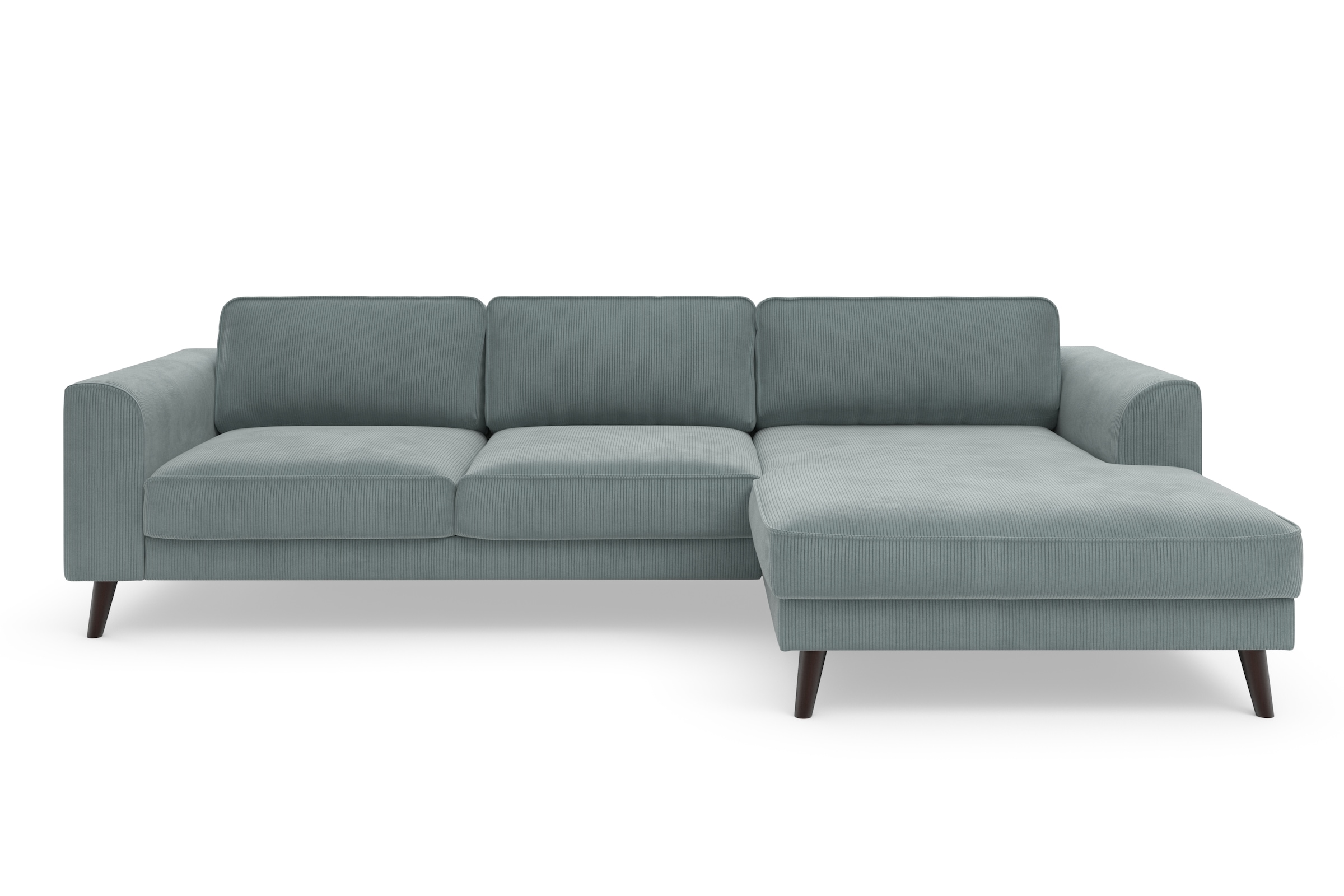 TRENDMANUFAKTUR Ecksofa »Lumber Jack, elegantes Designsofa, L-Form«, wahlweise mit Bettfunktion u. Bettkasten