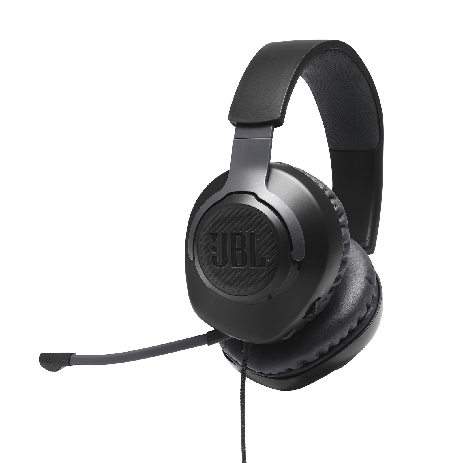 JBL On-Ear-Kopfhörer »Quantum 100«, Mikrofon abnehmbar, kabelgebunden, JBL QuantumSOUND Signature