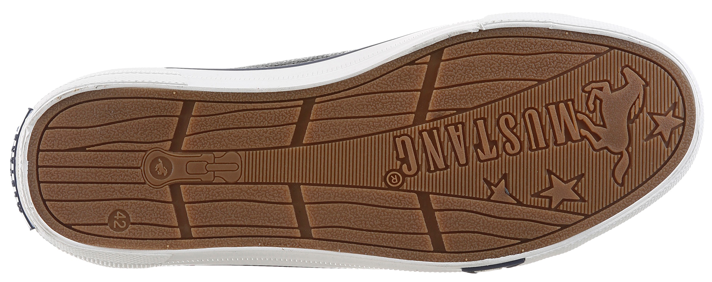 Mustang Shoes Sneaker »Giuliano«  Freizeitschuh, Halbschuh, Schnürschuh mit modischem Lochmuster