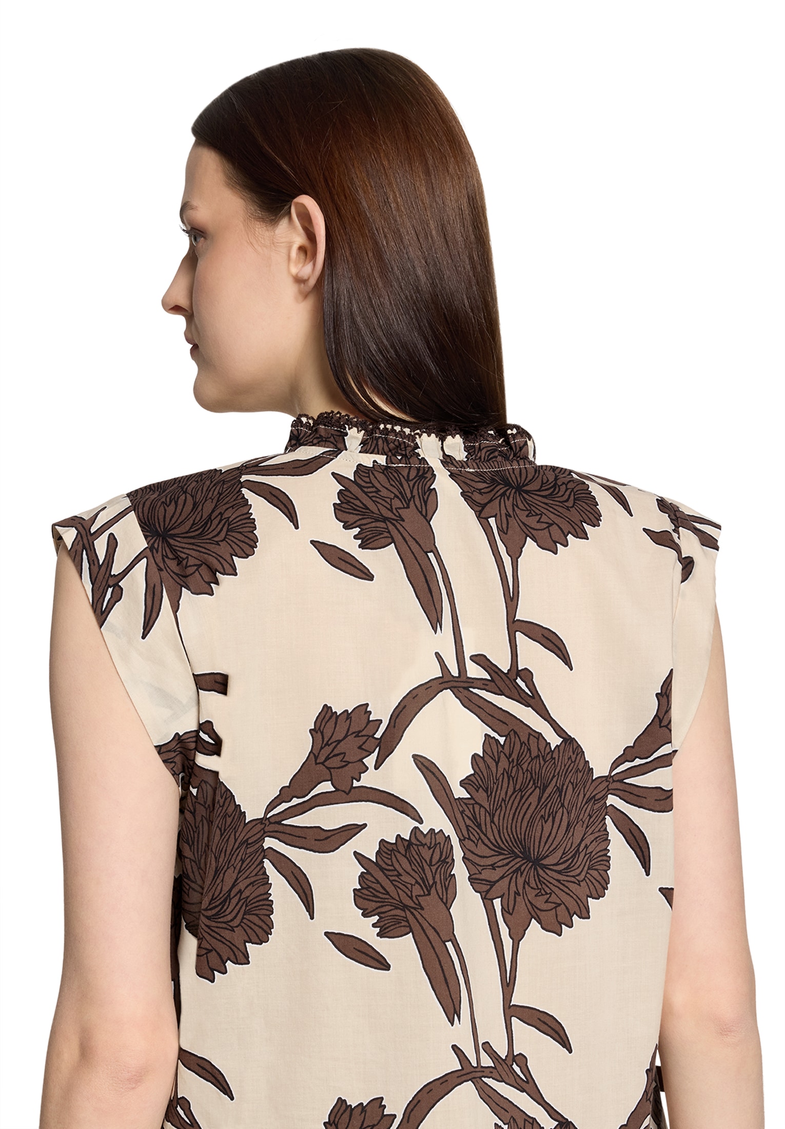 Cartoon Klassische Bluse »Casual-Bluse mit Raffung«