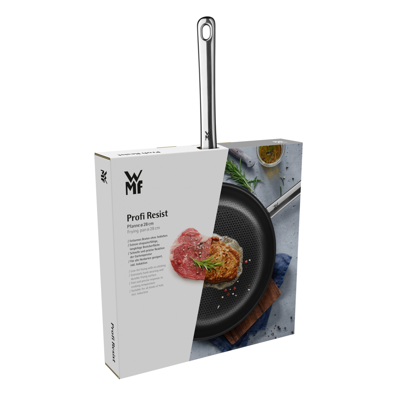 WMF Bratpfanne »Profi Resist« Cromargan® Edelstahl Rostfrei 18/10 1 Stk. tlg. Ø 28 cm, Induktion