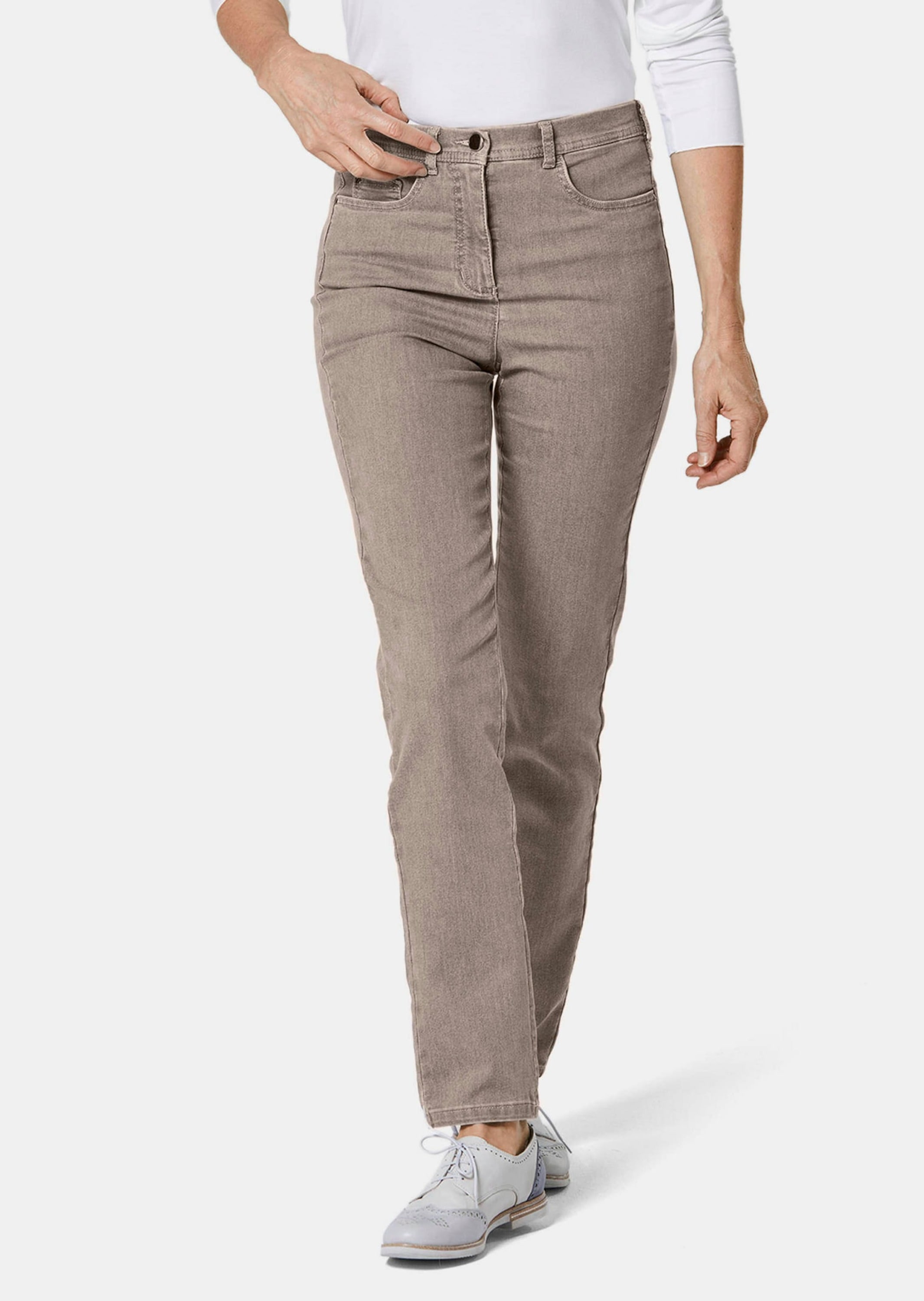 GOLDNER Regular-fit-Jeans »High-Stretch-Jeanshose LOUISA Bequeme High-Stretch-Jeanshose«