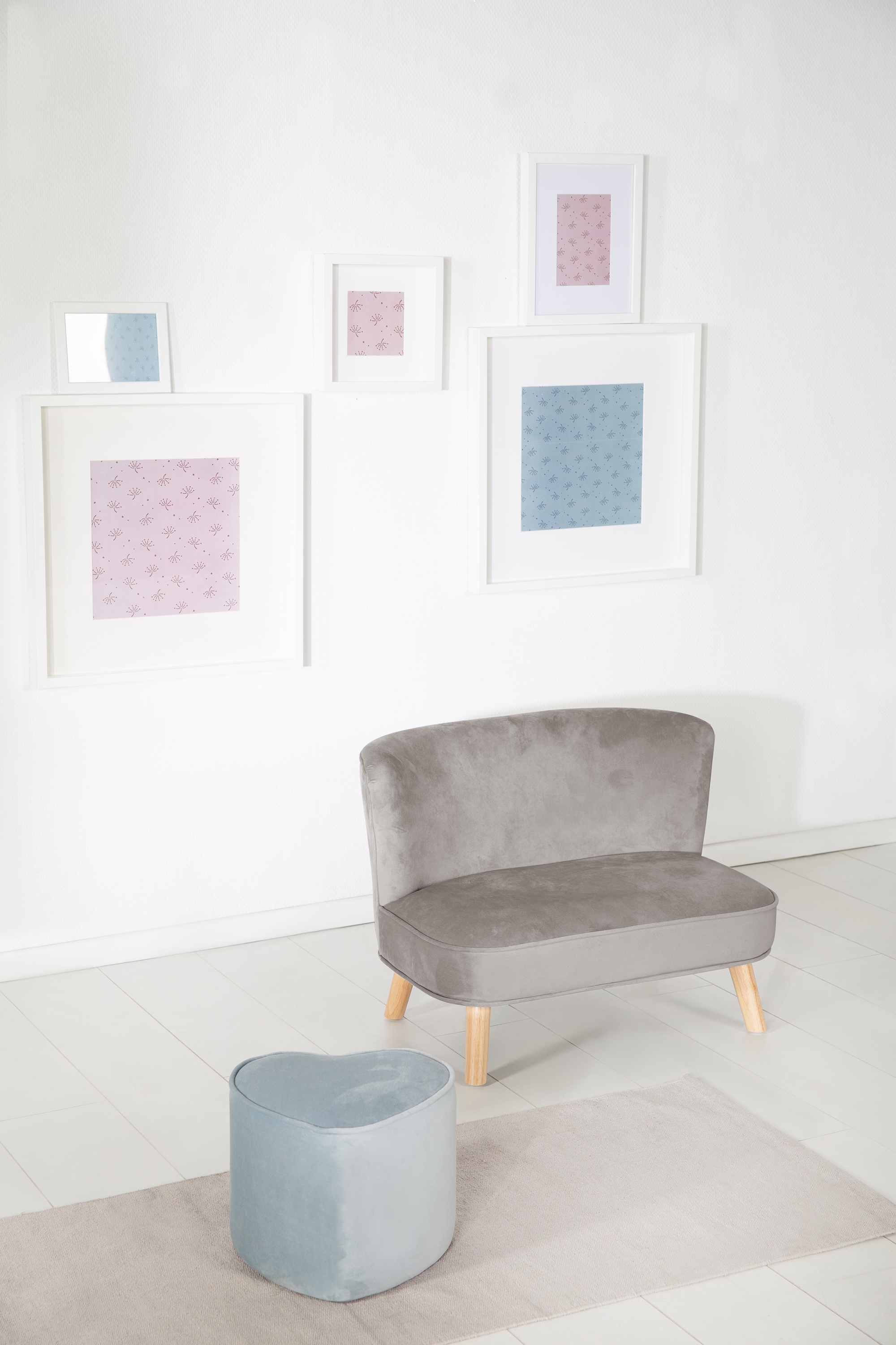 roba® Kindersofa »Lil Sofa« mit Holzfüßen