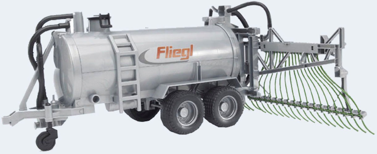 Bruder® Spielzeug-Landmaschine »Fliegl, Fassanhänger 38 cm Schleppschlauchverteiler (02020)« Made in Germany