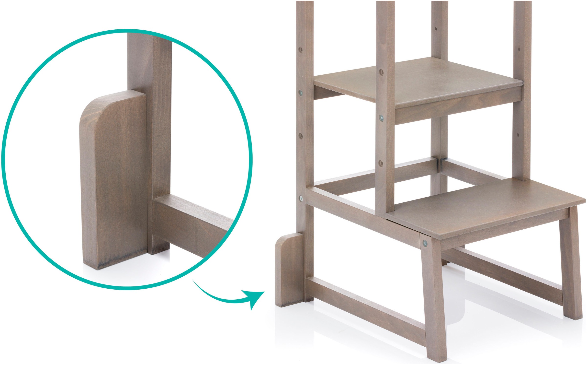 Fillikid Stehhilfe »Lernturm« () aus Holz