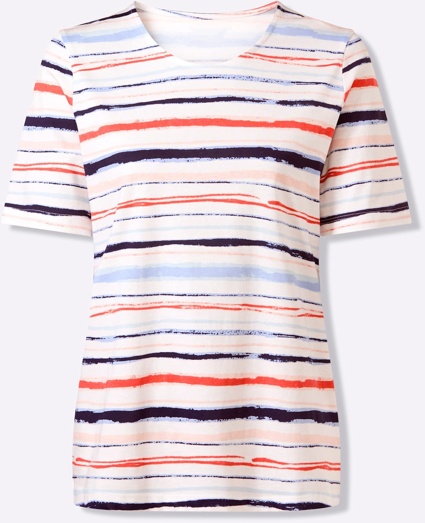 Classic Basics Rundhalsshirt »Rundhals-Shirt« 1 tlg.