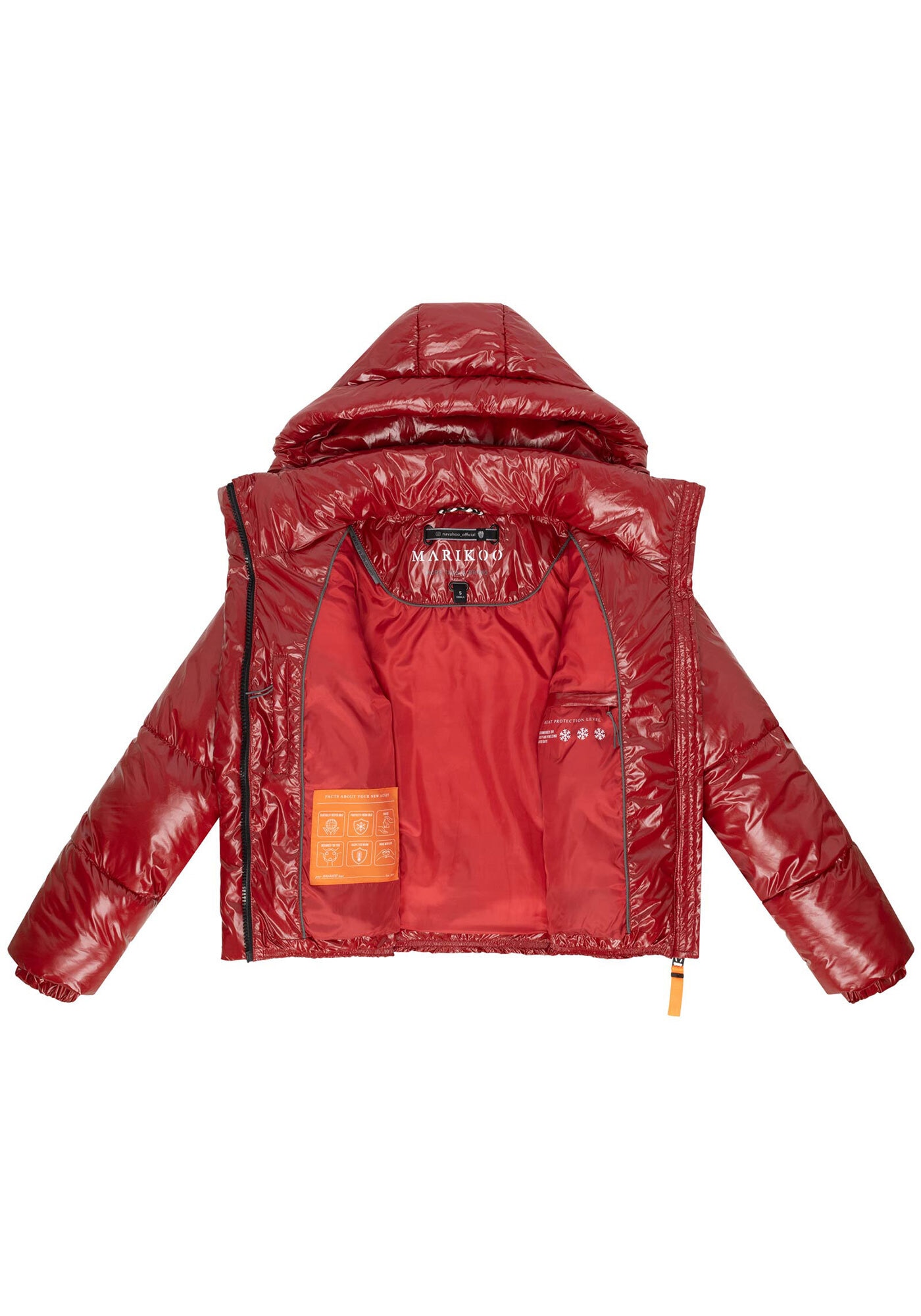 Marikoo Winterjacke »Marikoo Skyraa Damen Winter Steppjacke N097«