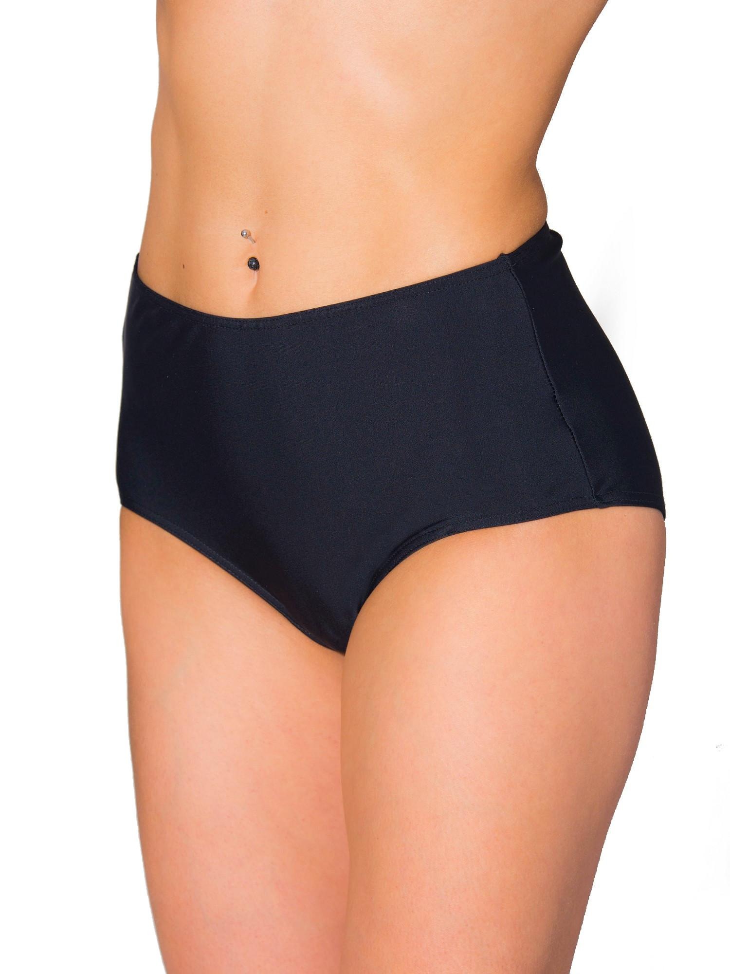 AQUARTI Bikini-Hose »Bikinihose Aquarti Damen Bikinihose Bikini-Slip mit Hohem Bund«