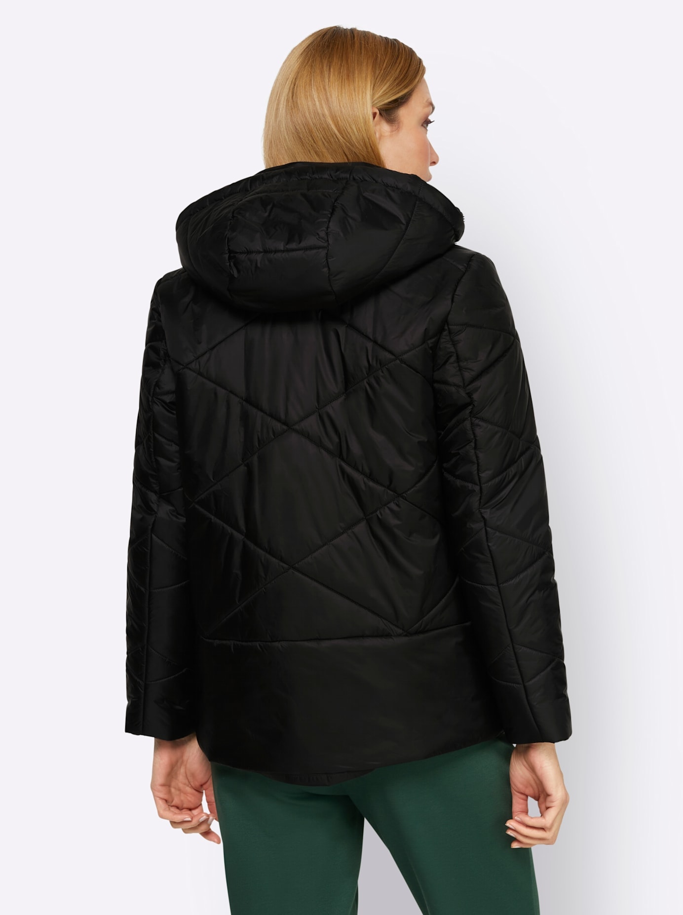 heine Steppjacke, mit Kapuze
