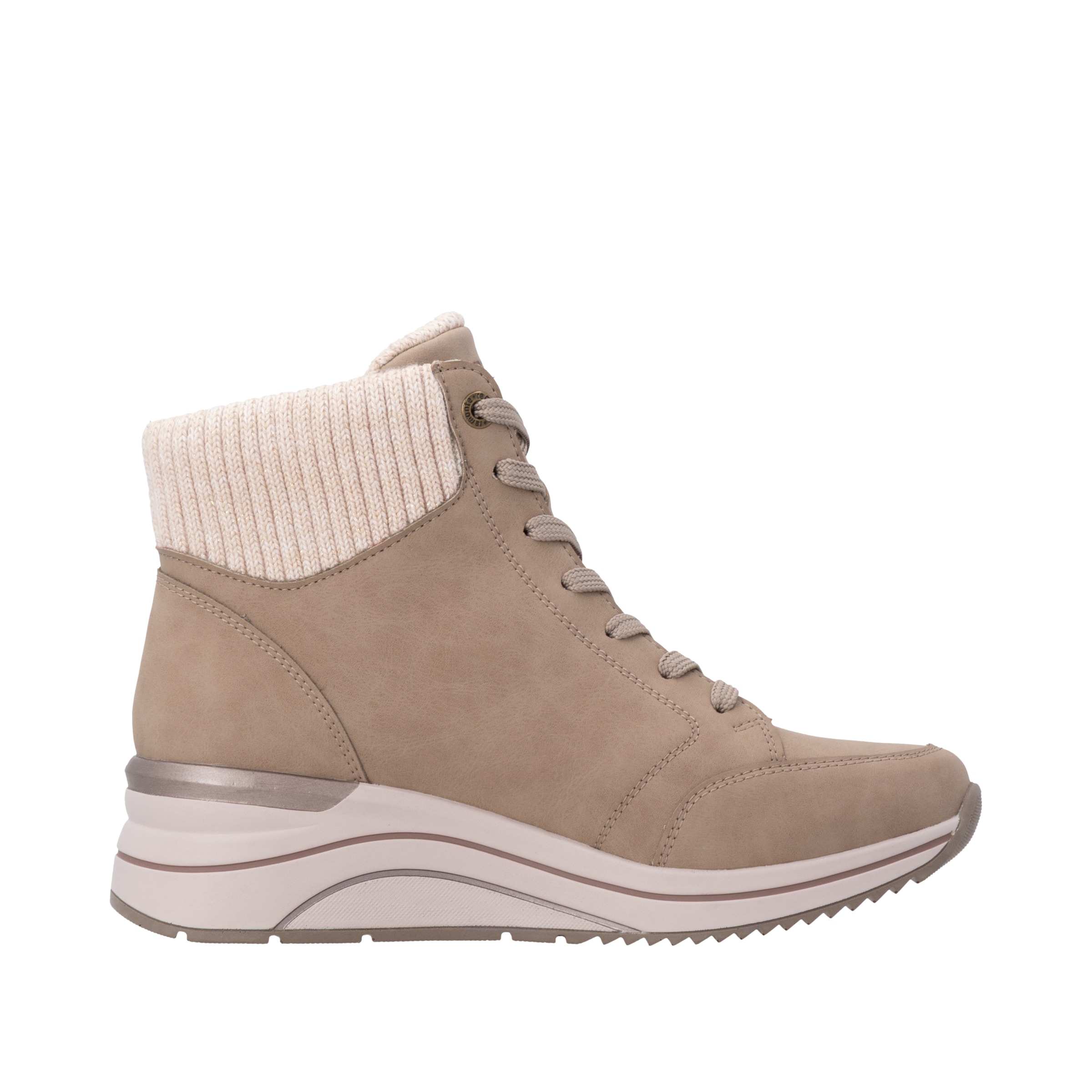 Remonte Keilstiefelette  Keilboots, Schnürstiefelette mit wasserabweisender TEX-Membrane