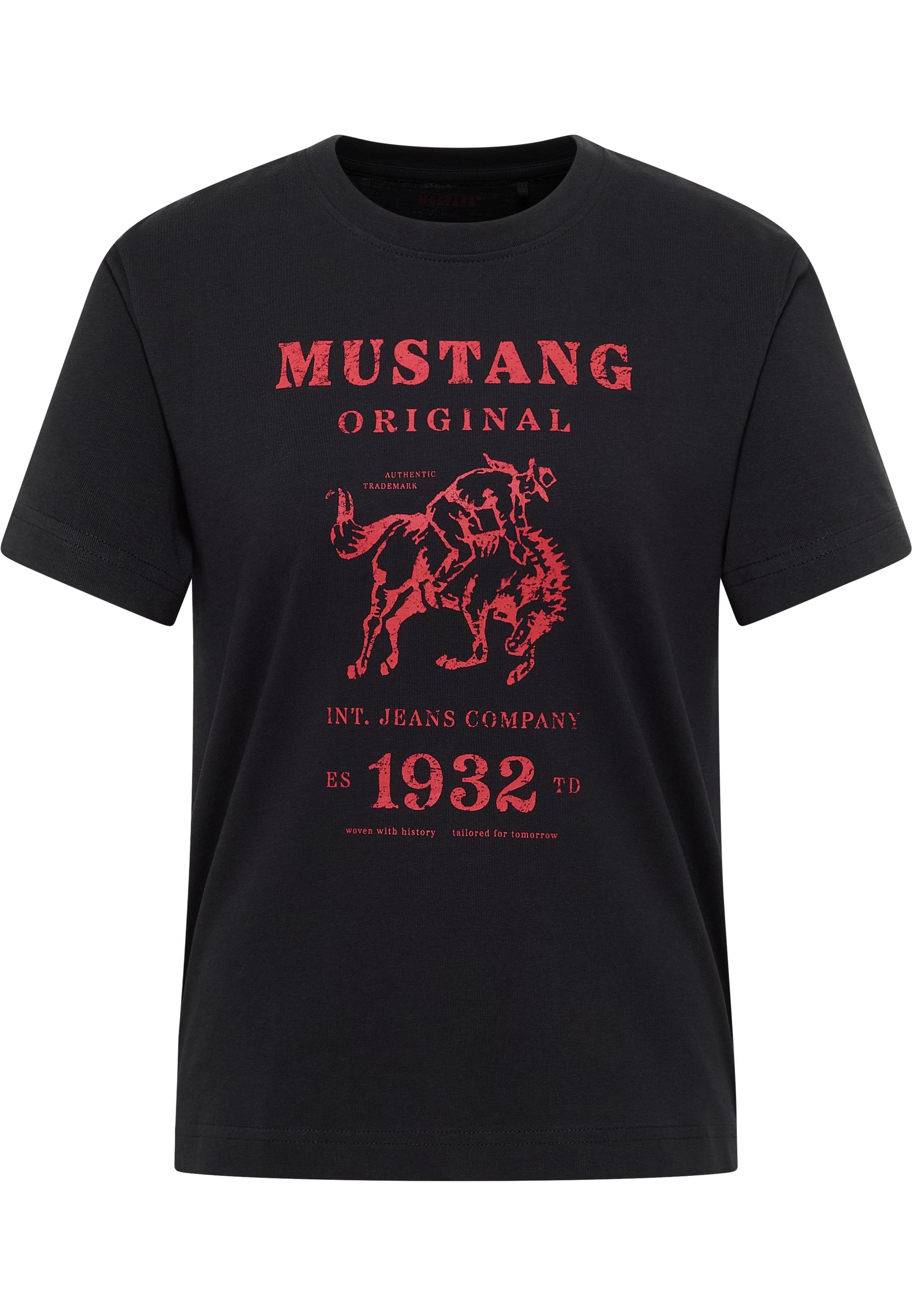 MUSTANG Kurzarmshirt »Damen Style Floris«