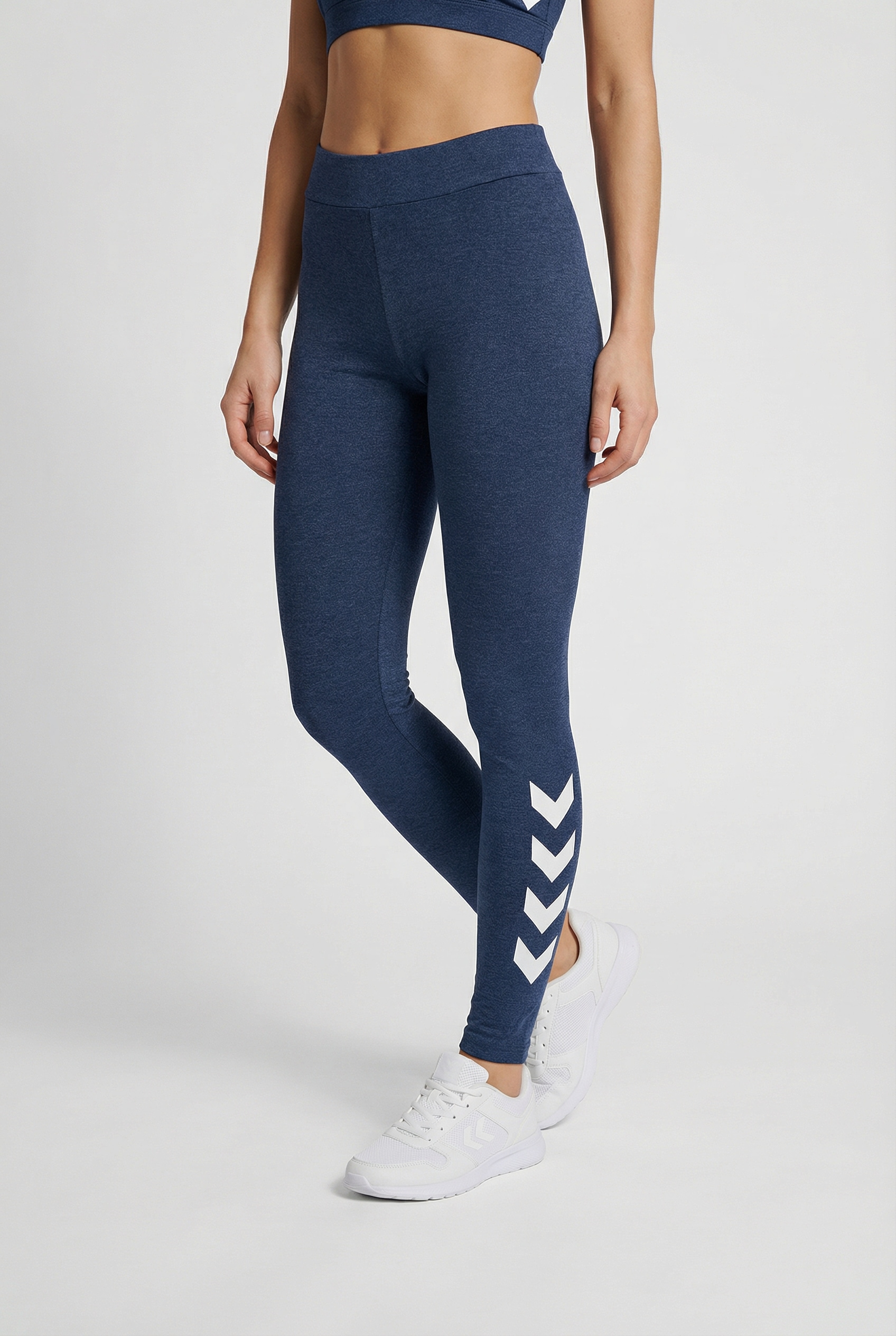 hummel Leggings »HMLPULSE LOGO MW TIGHTS«