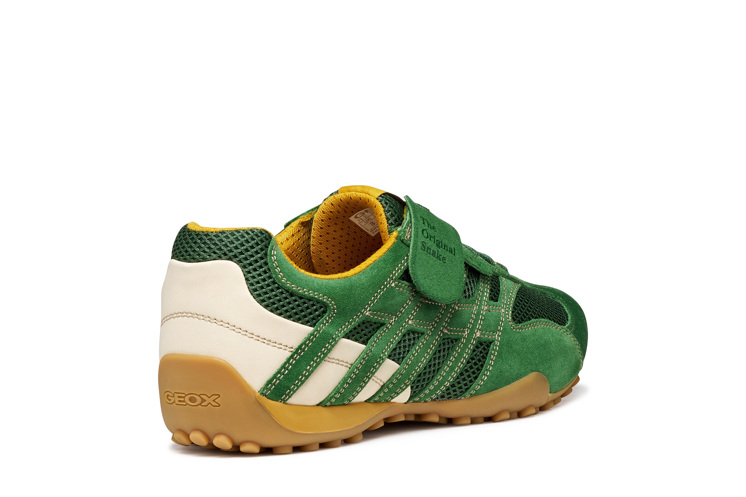 Geox Sneaker »U SNAKE ORIGINAL«  Halbschuh, Freizeitschuh, Schnürer im Retro-Look