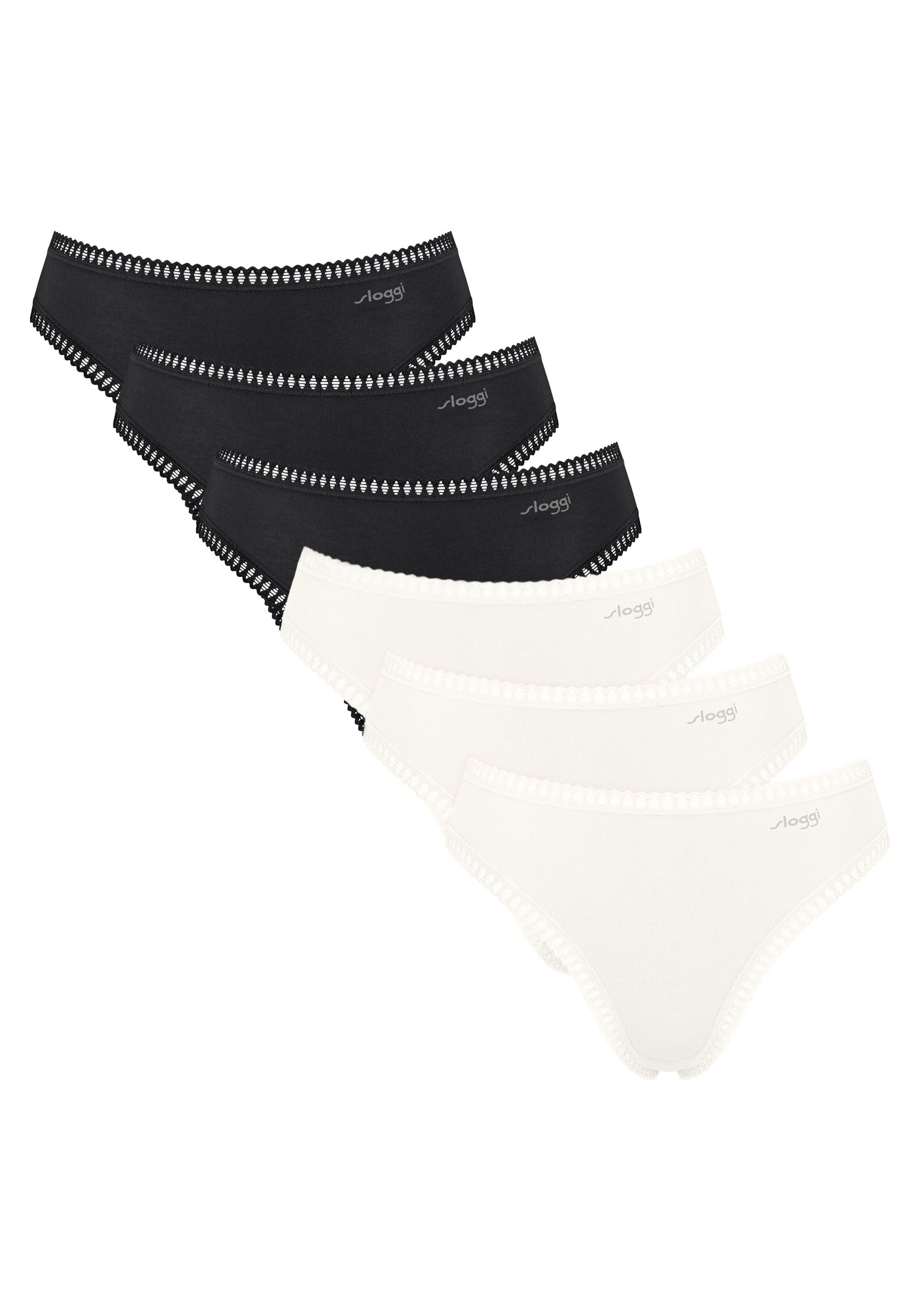 sloggi Slip »Slip GO Crush High leg C6P 6er Pack«