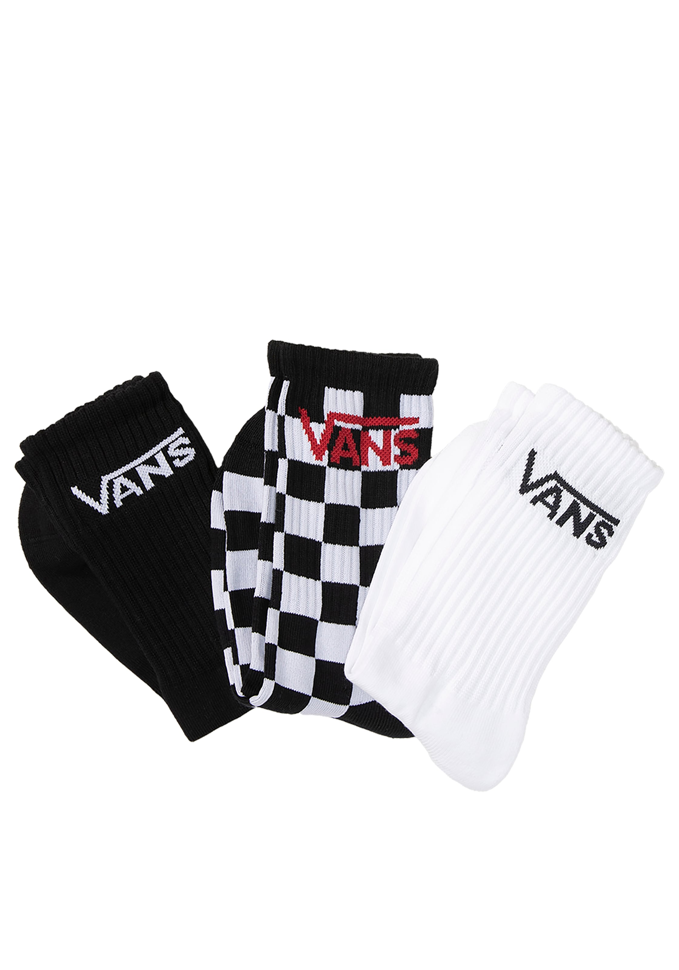 Vans Socken, (Packung, 3 Paar, 3er-Pack)
