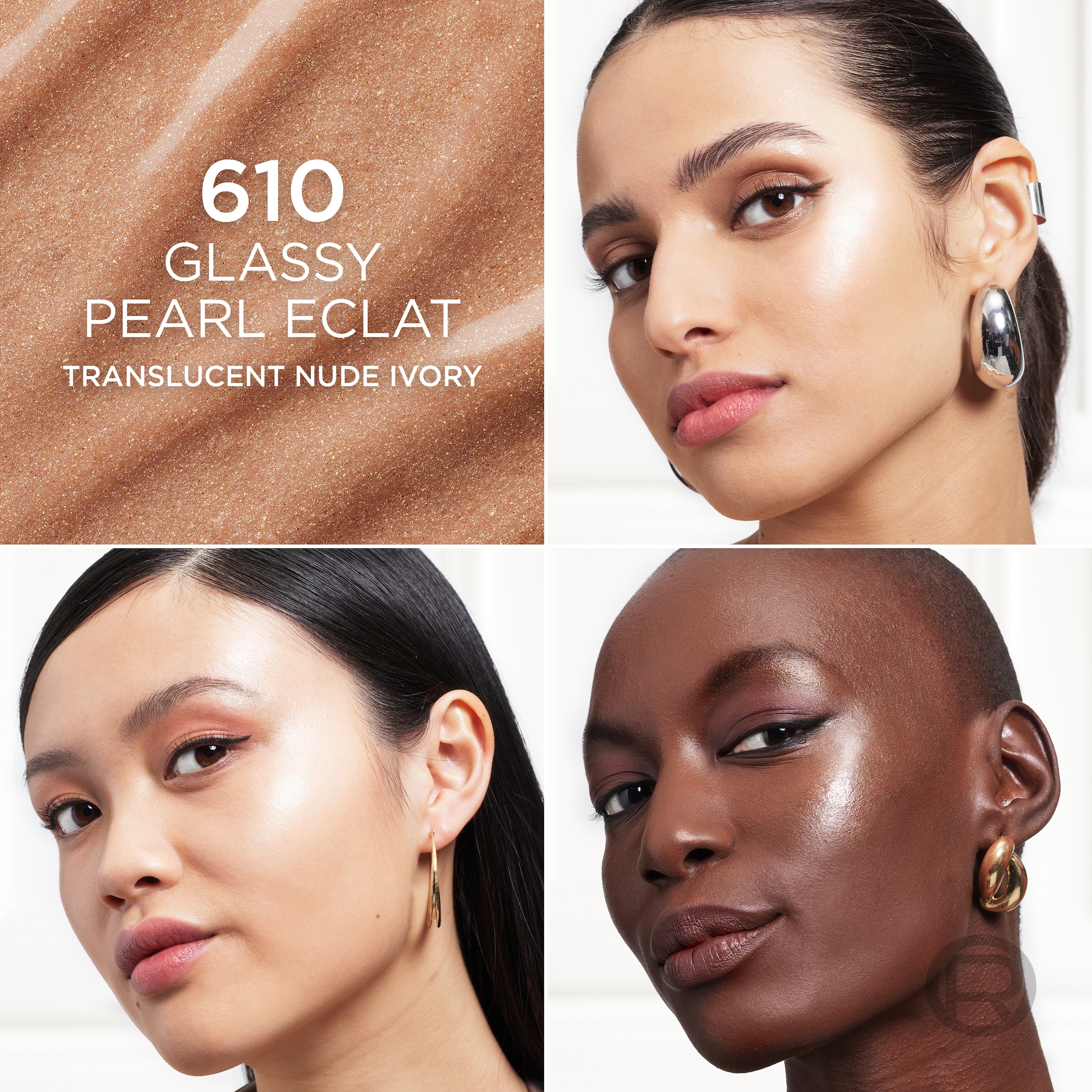 L'ORÉAL PARIS Highlighter »L'Oréal Paris Lumi Le Glass Highlighter Stick«, Reflektierender Wet-Look, hält den ganzen Tag, einfach aufzutragen.