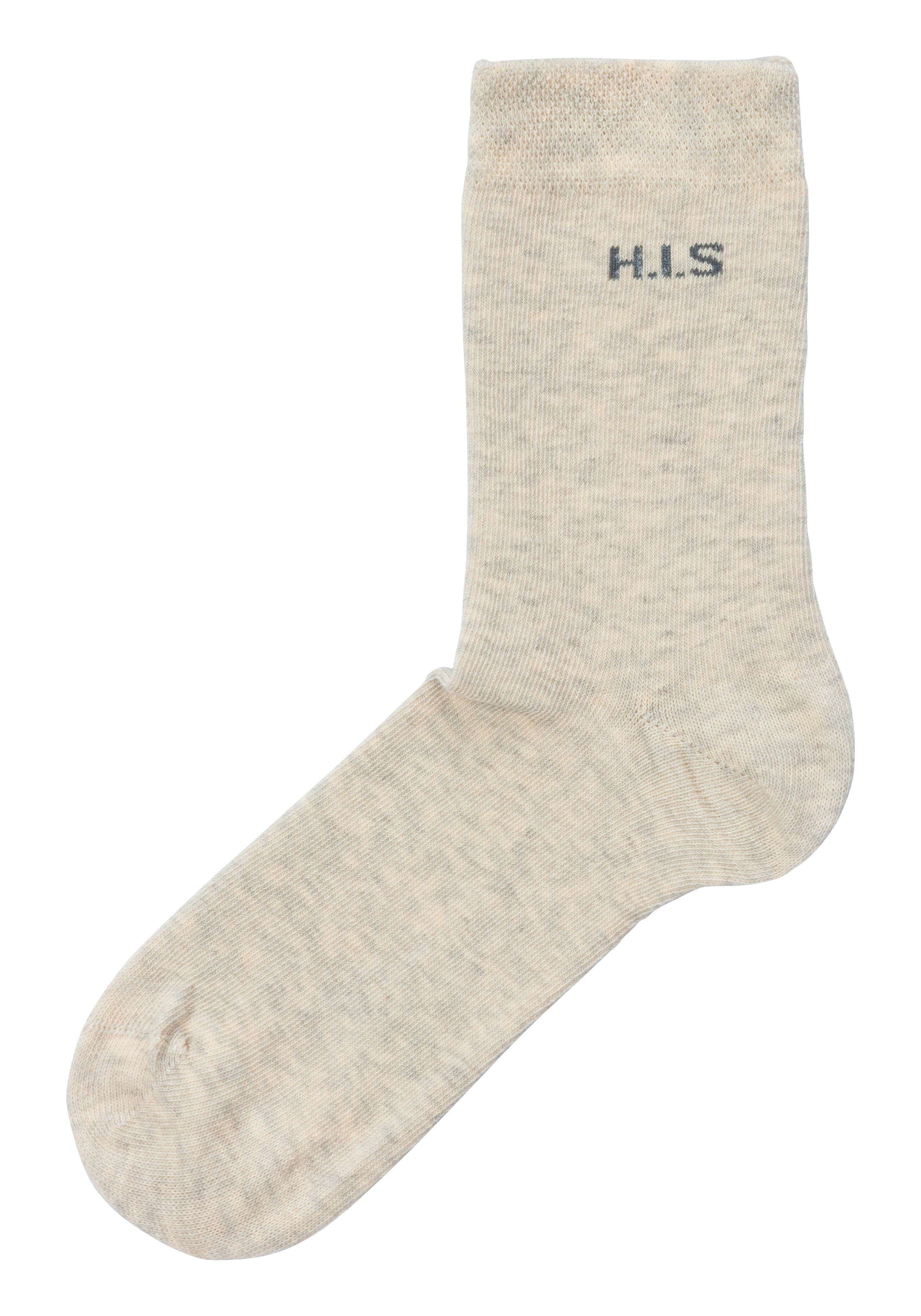 H.I.S Socken, (Packung, 4 Paar), ohne einschneidendes Bündchen