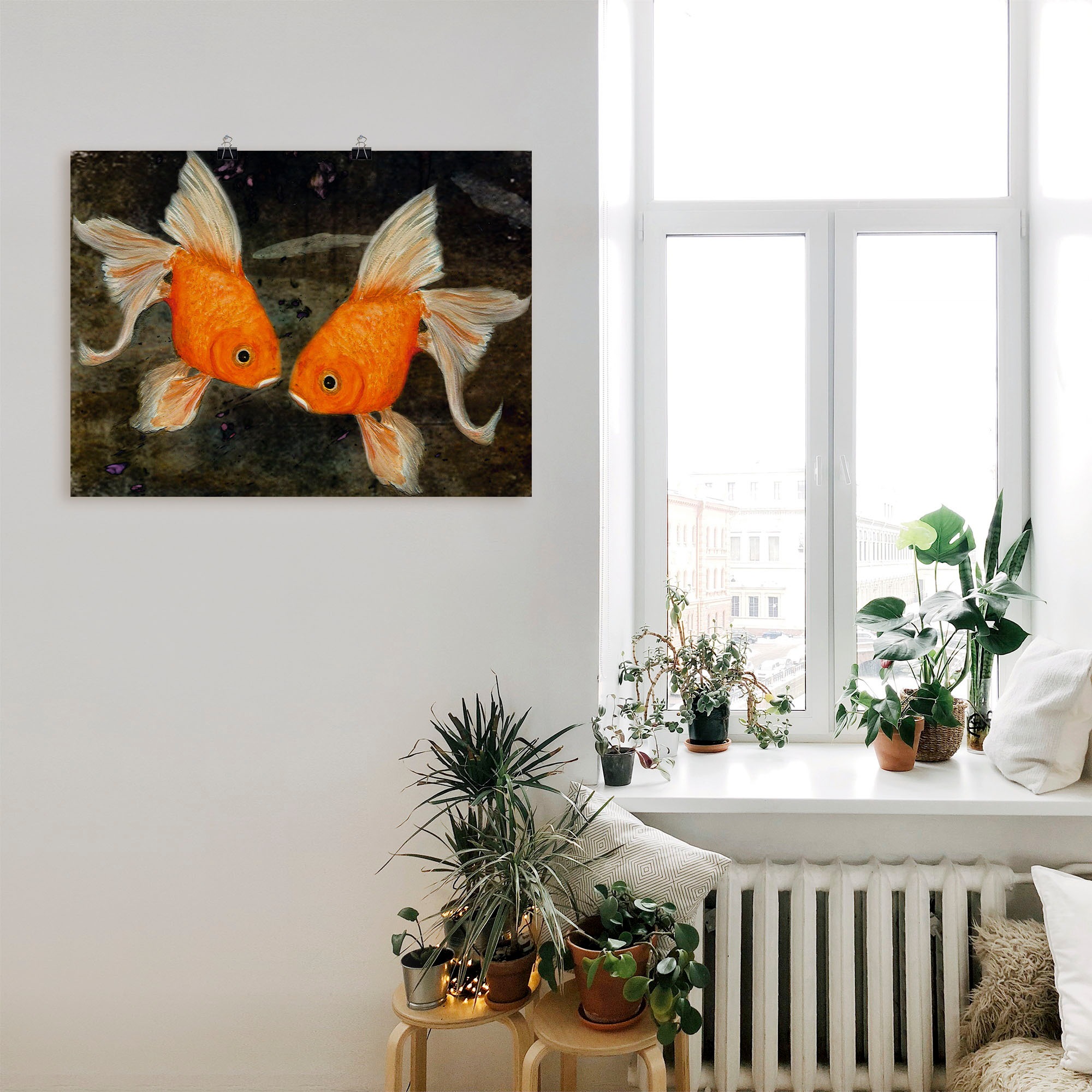 Artland Poster »Turtelfische« Wassertiere 1 Stk. tlg. ohne Rahmen