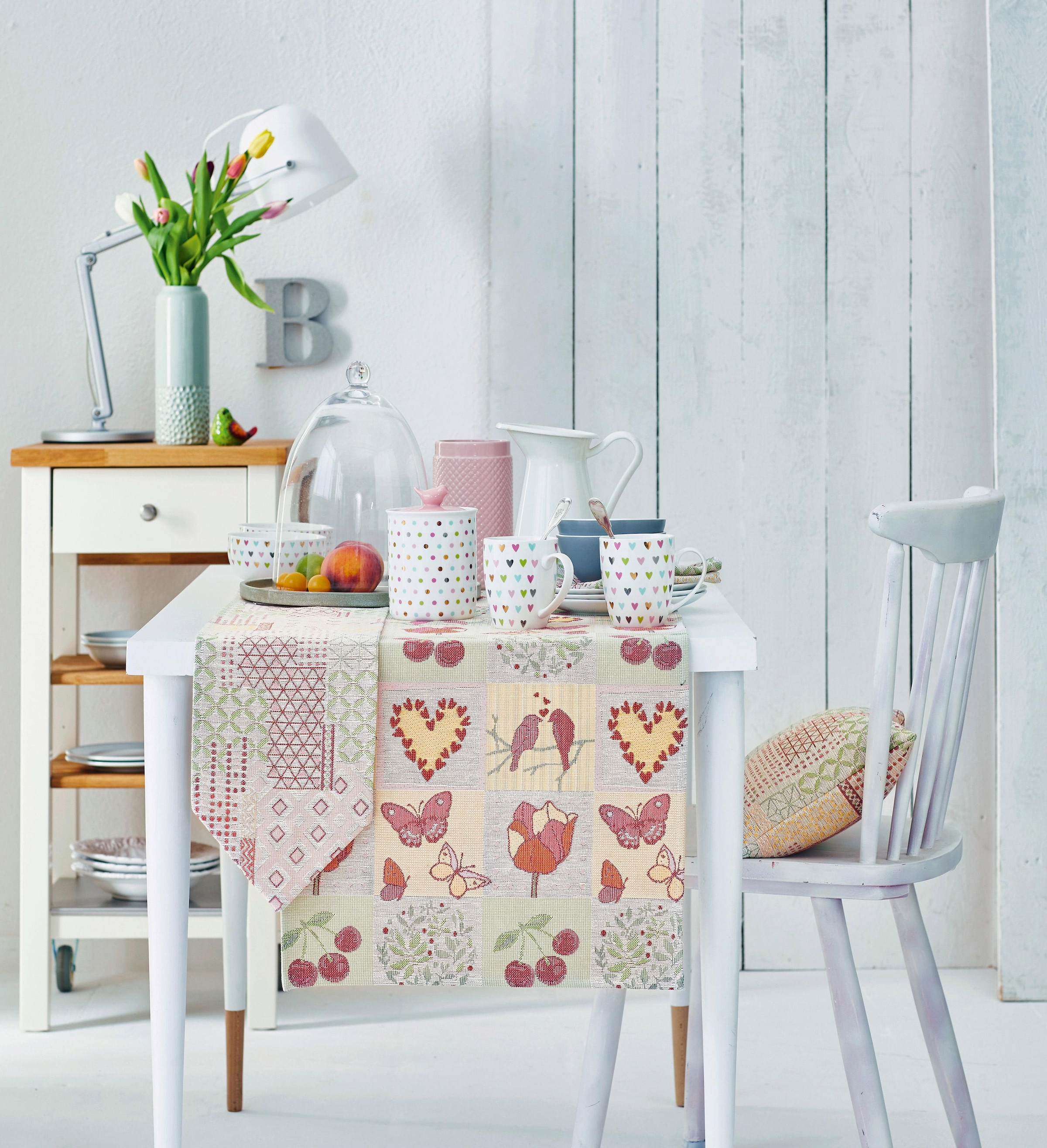 APELT Tischläufer »5315 HAPPY EASTER, Gobelin, Osterdeko, Ostern«