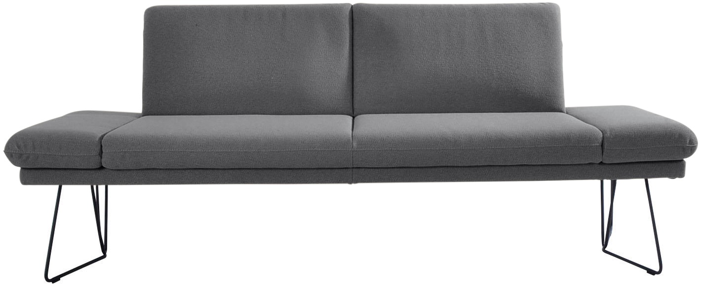 K+W Komfort & Wohnen Polsterbank »Pego« Seitenteilverstellung, wahlweise in 206 oder 226cm