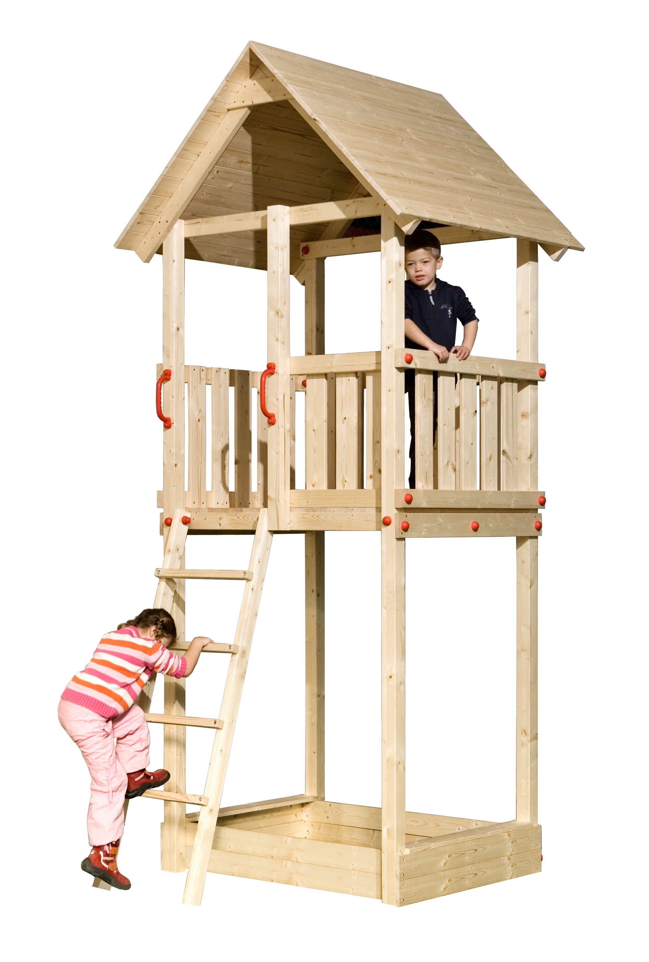 Spielturm »Tabaluga Drachenturm mit Satteldach«, BxTxH: 150x165x331 cm