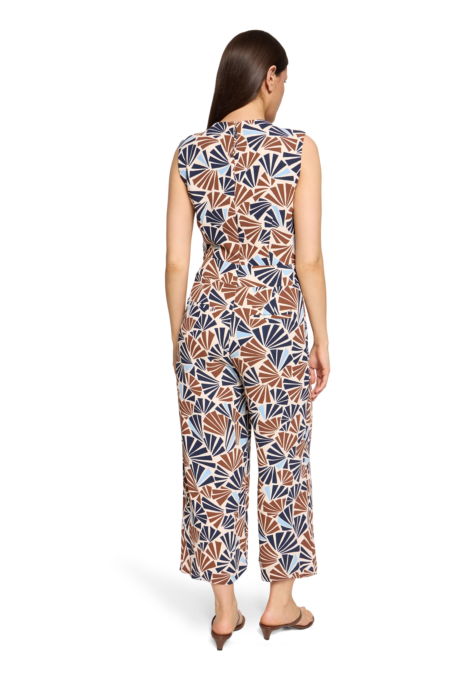 Betty&Co Jumpsuit »Jumpsuit ohne Arm«