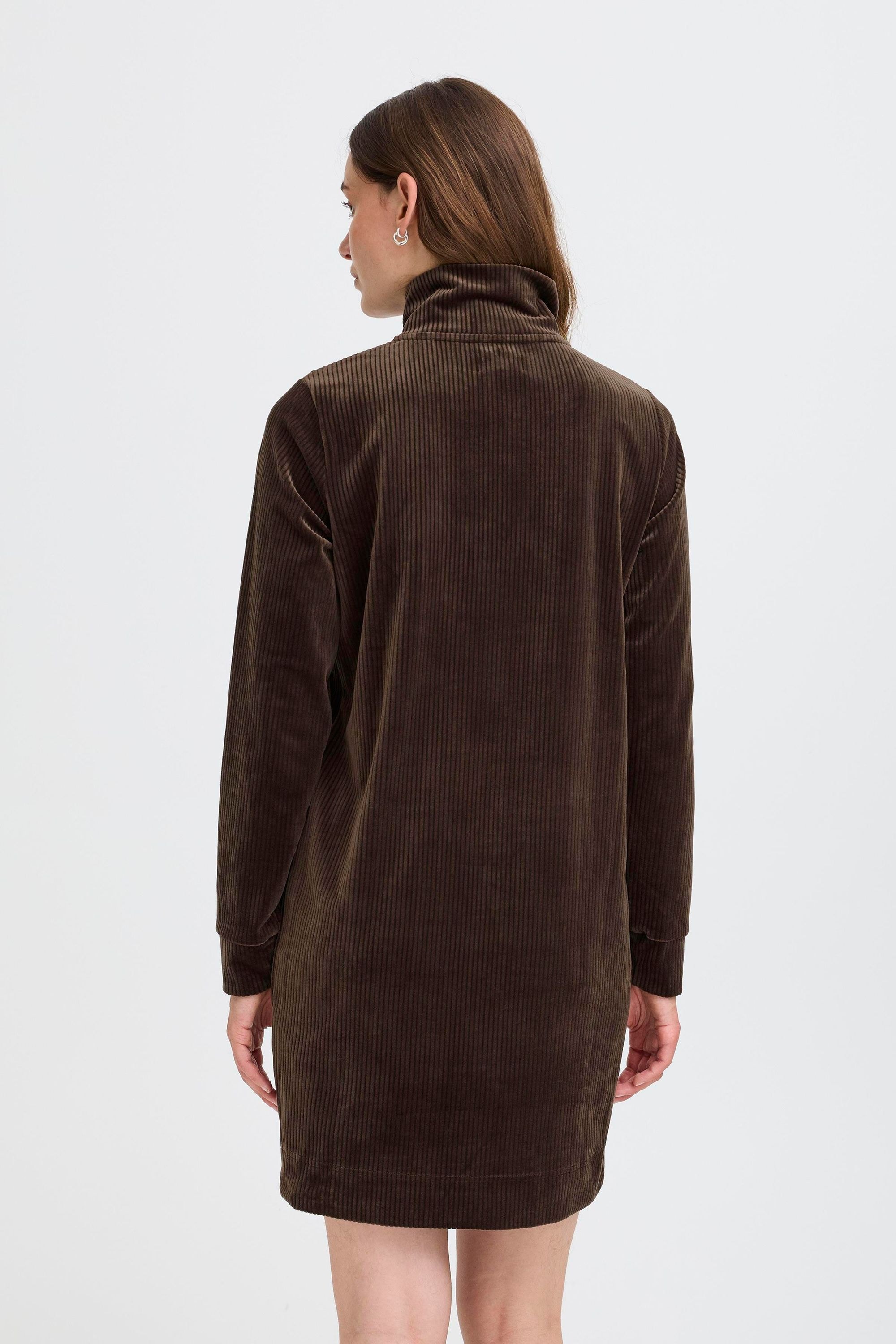 OXMO Sweatkleid »Sweatkleid OXEBBA HALFZIP«