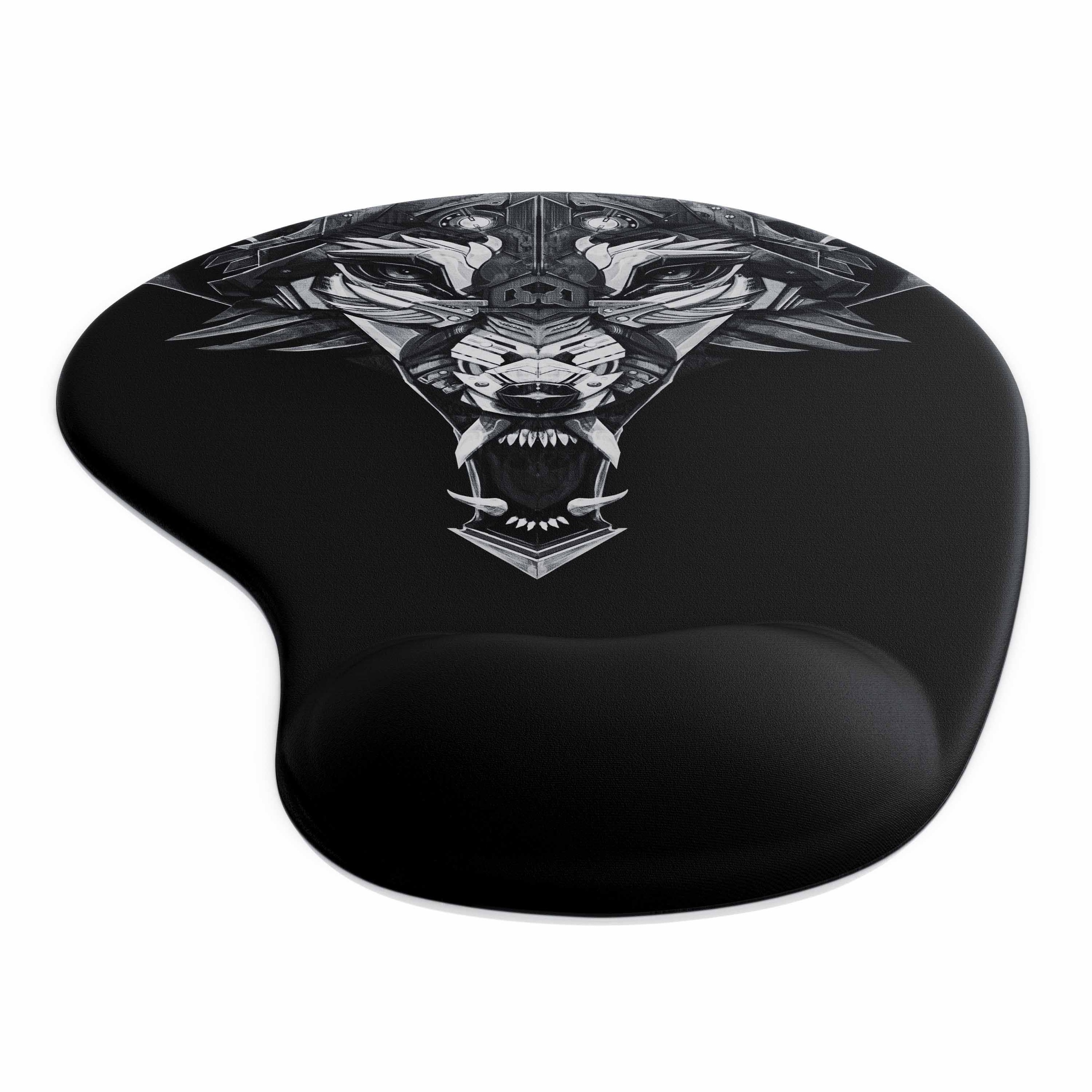 Titanwolf Mauspad »Mousepad mit Gelpolster«, mit ergonomischer Handgelenkauflage