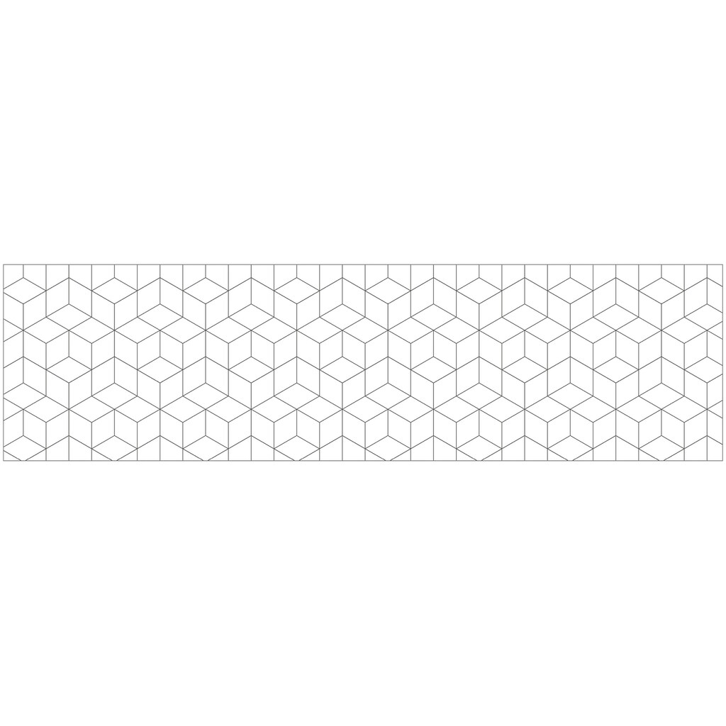 MySpotti Küchenrückwand »fixy Hexagon«