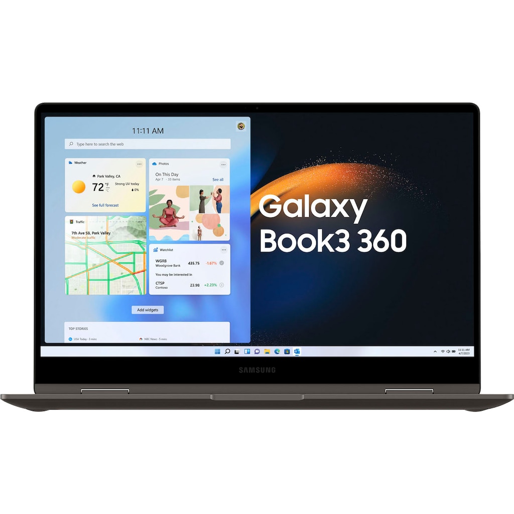 Samsung Notebook »Galaxy Book3 360«, 33,78 cm, / 13,3 Zoll, Intel, Core i7, Iris Xe Graphics, 512 GB SSD