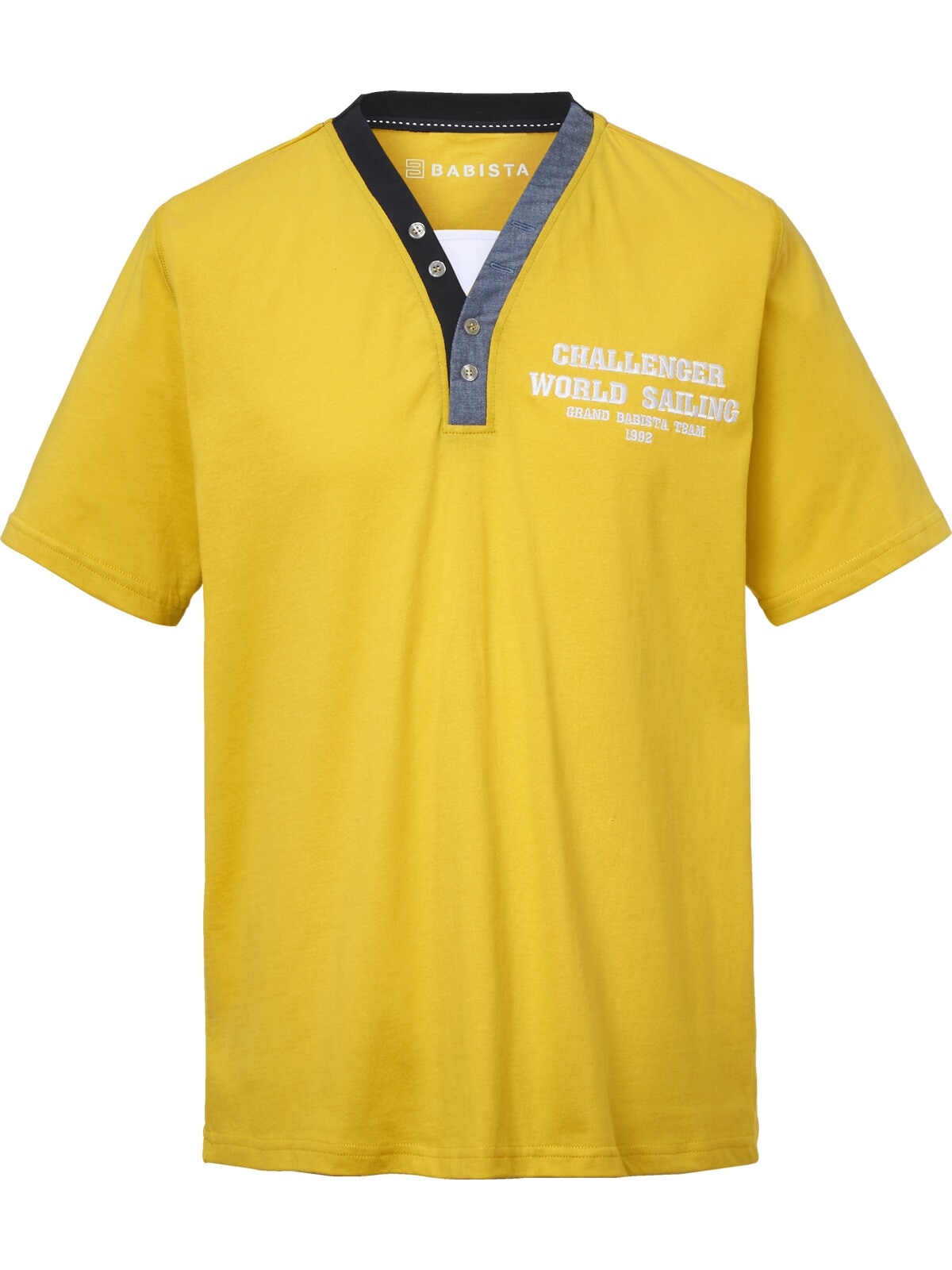 Babista T-Shirt »T-Shirt ROMOLINO«, (1 tlg.), mit eleganten Zierknöpfen