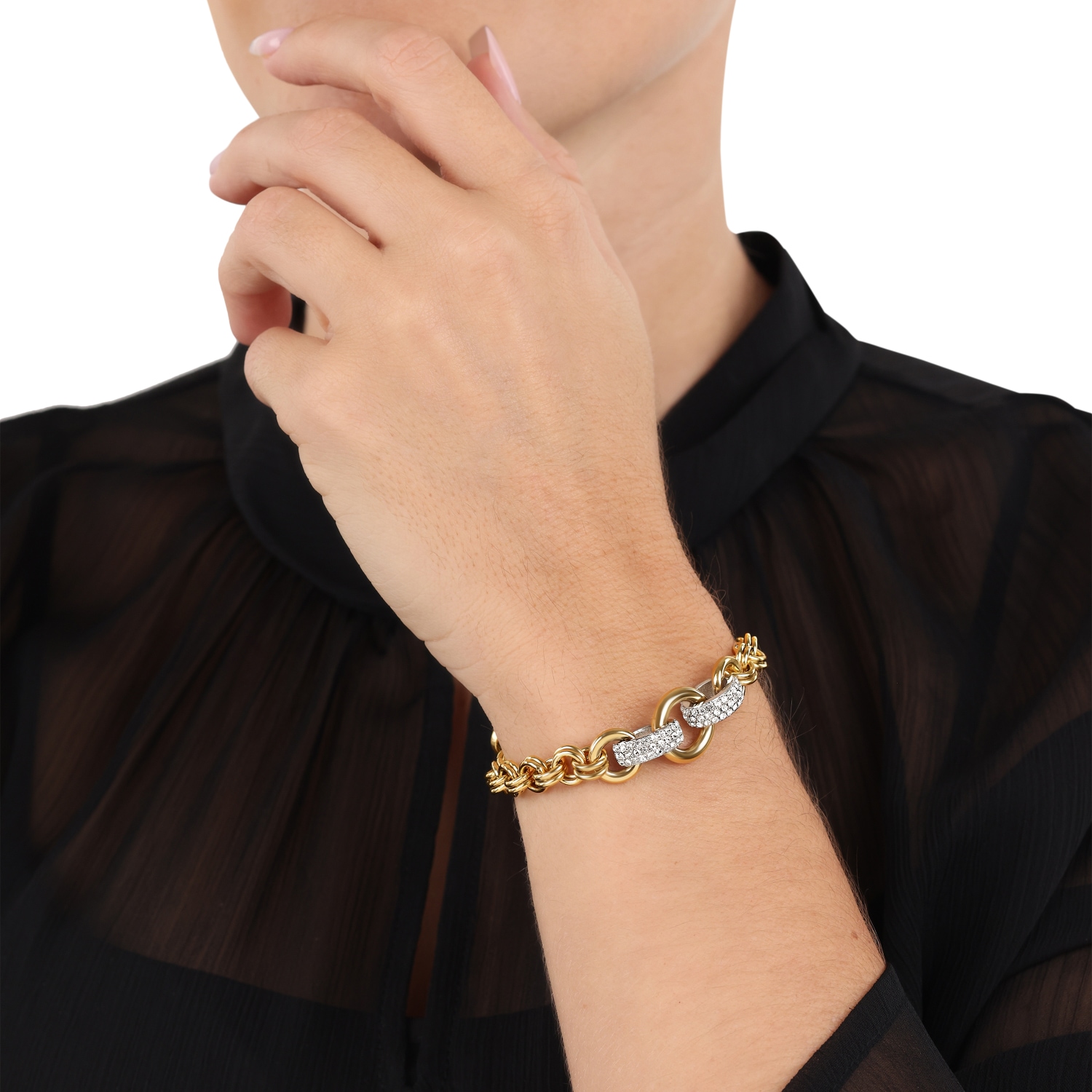 JOOP! Armband »2039842« mit Zirkonia (synth.)
