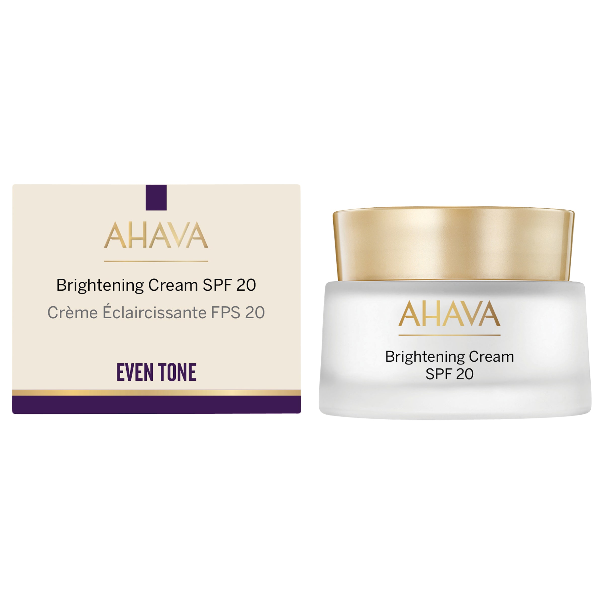 AHAVA Gesichtspflege »BRIGHTENING CREAM SPF20« für die tägliche Gesichtspflege