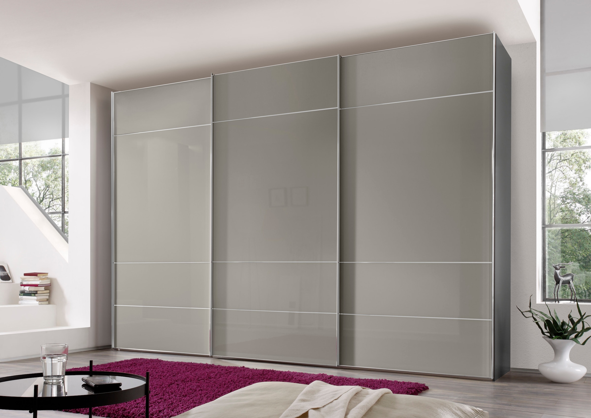 STAUD Schwebetürenschrank »Sonate Lucca, Made in Germany« Mit vier verschiedenen Ausstattungsvarianten