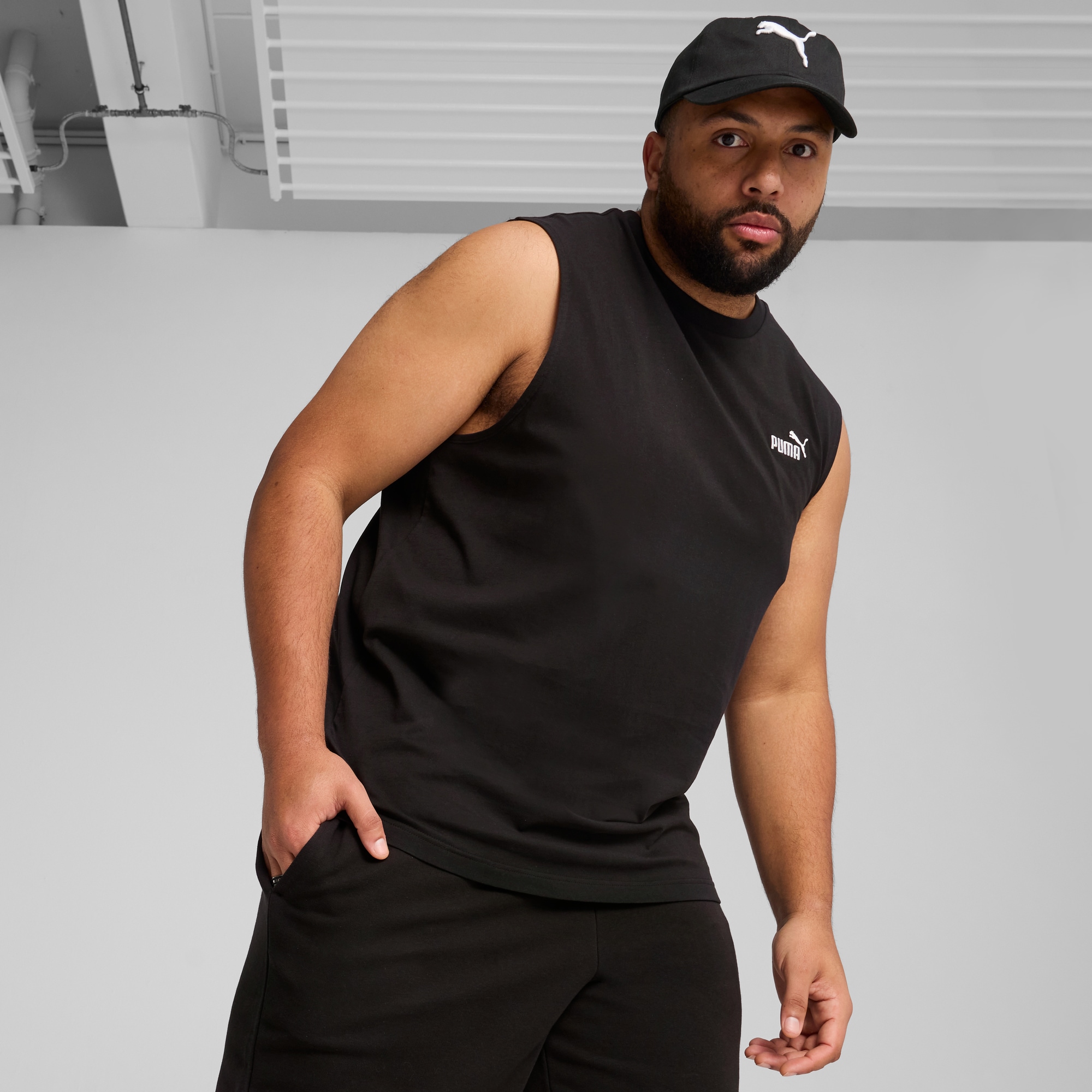 PUMA Trainingsshorts »ESS NO. 1 LOGO SHORTS 10"«, Sweatshorts mit weichem French Terry Material