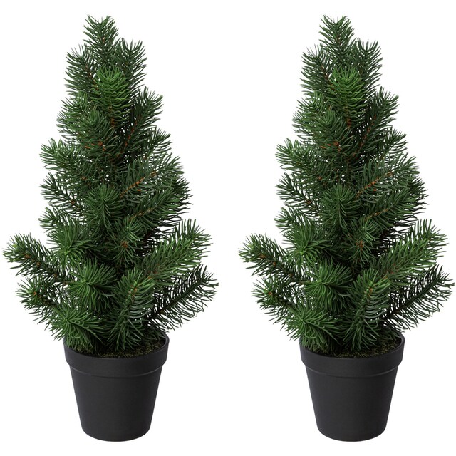 Creativ green Künstlicher Weihnachtsbaum »Weihnachtsdeko, künstlicher  Christbaum, Tannenbaum«, täuschend echt aussehend bestellen online bei OTTO