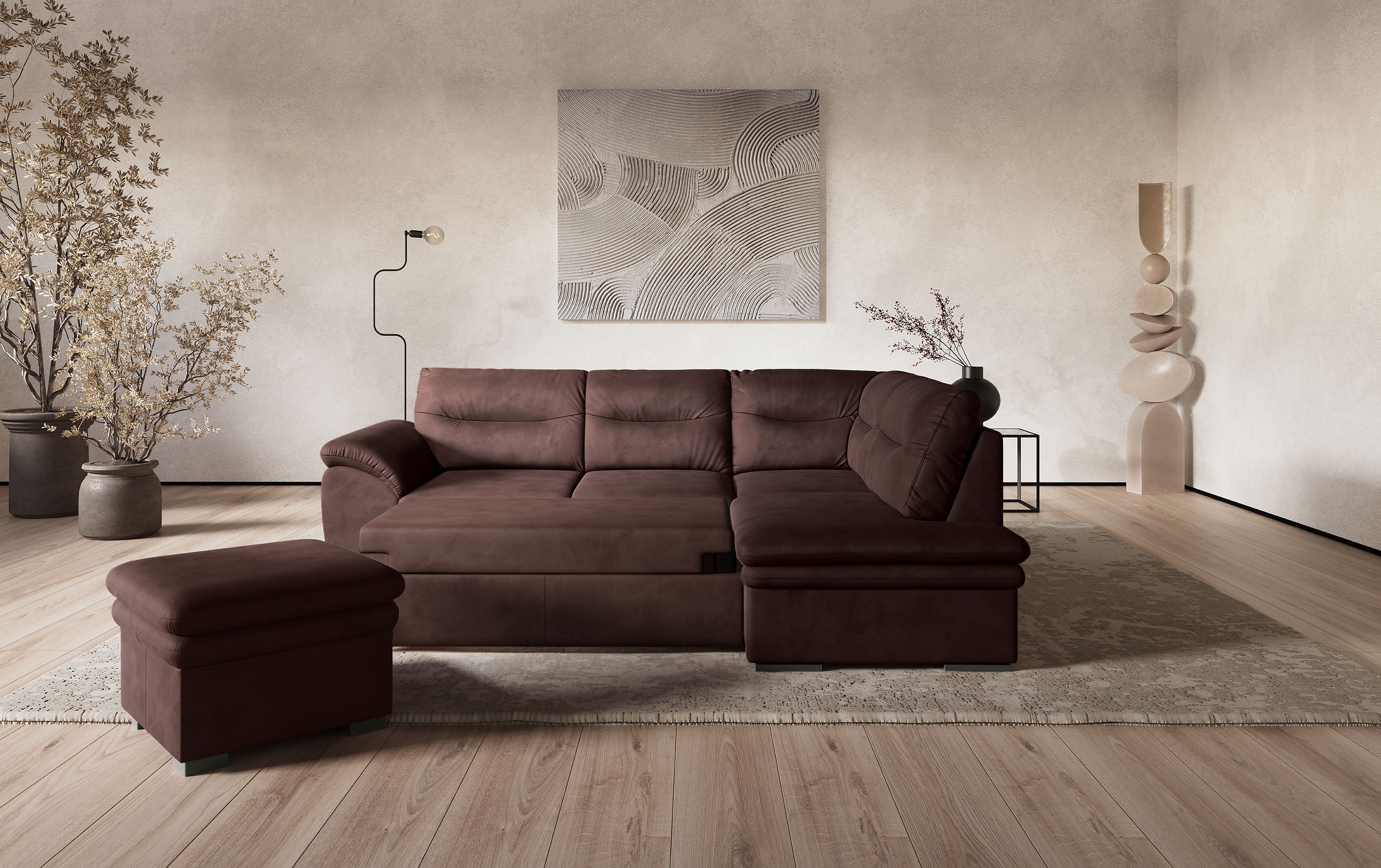 COTTA Hocker »Leandra« Polstergarnitur, auch als Set erhältlich