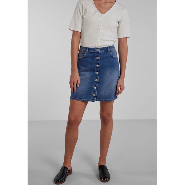 pieces Jeansrock »PCPEGGY HW SKIRT NOOS BC« bei OTTOversand