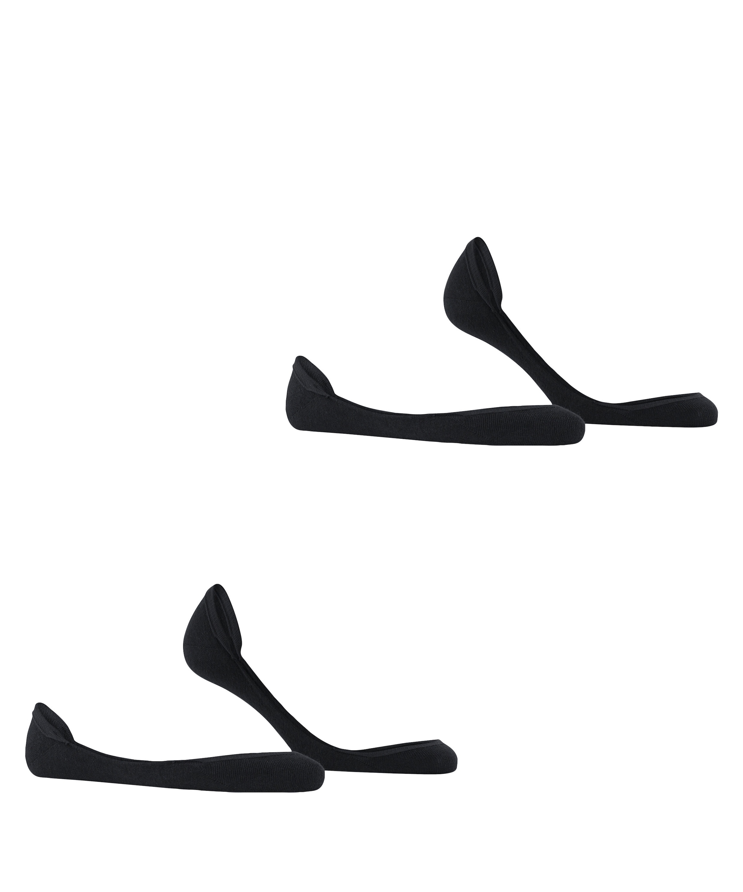 Esprit Füßlinge »Solid Low« 2 Paar,  elegant, verstärkt und aus weicher Baumwolle, dünn, Anti-Slip