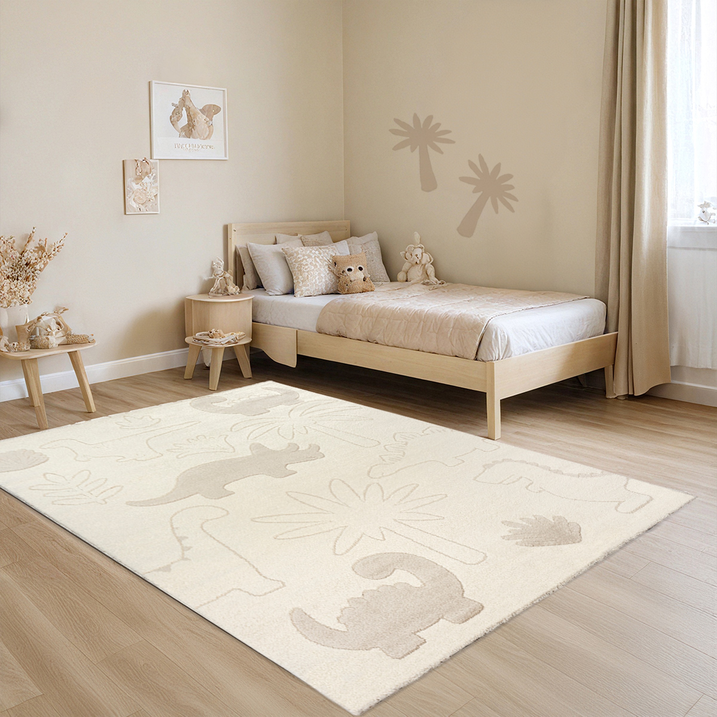 merinos Teppich »Eclipse kids«, rund, 14 mm Höhe, Teppich für Kinderzimmer, Kinderteppich, Spielteppich, Pflegeleicht